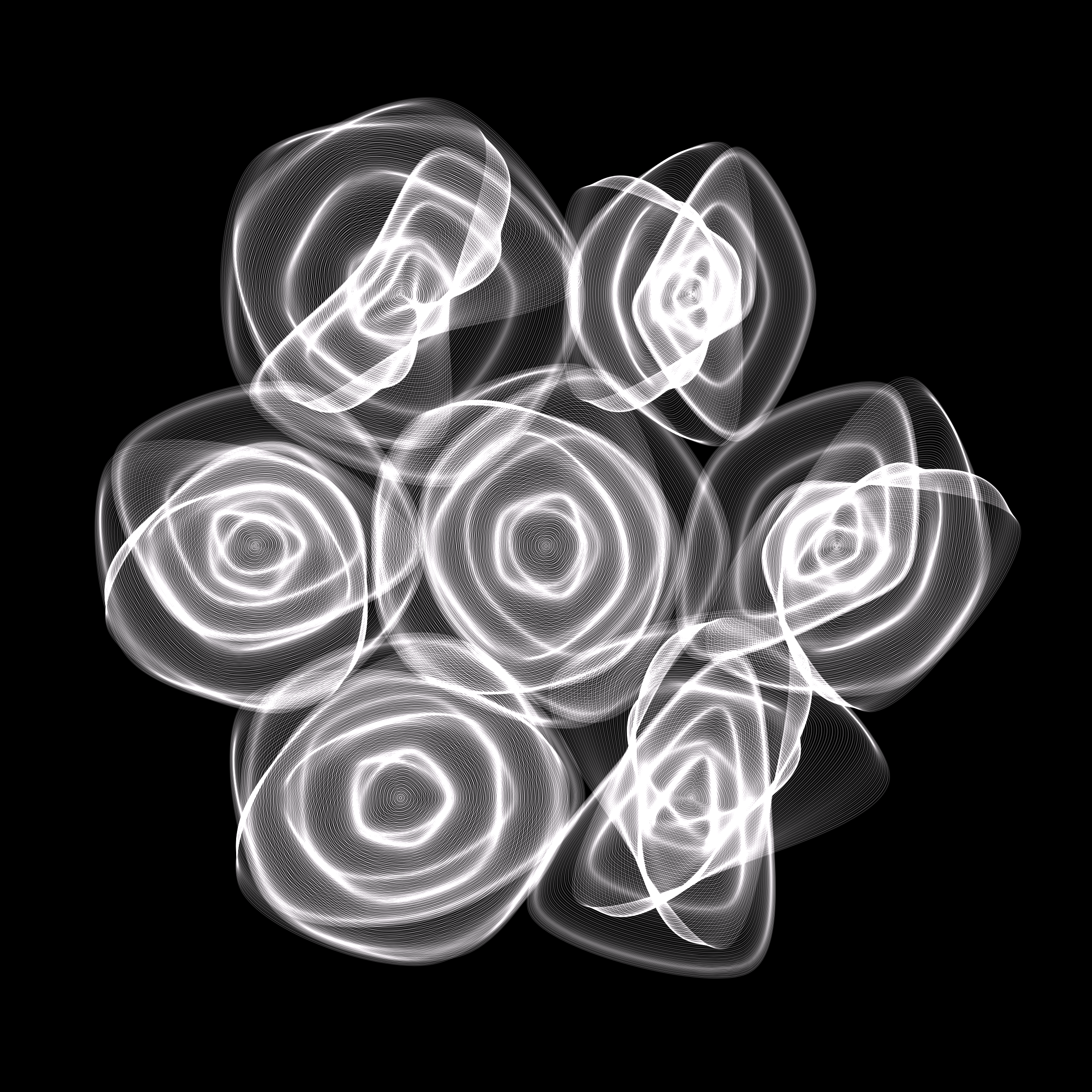 Art Blocks - Art Blocks v2 - Flowers #3069 - NFT # 116003069