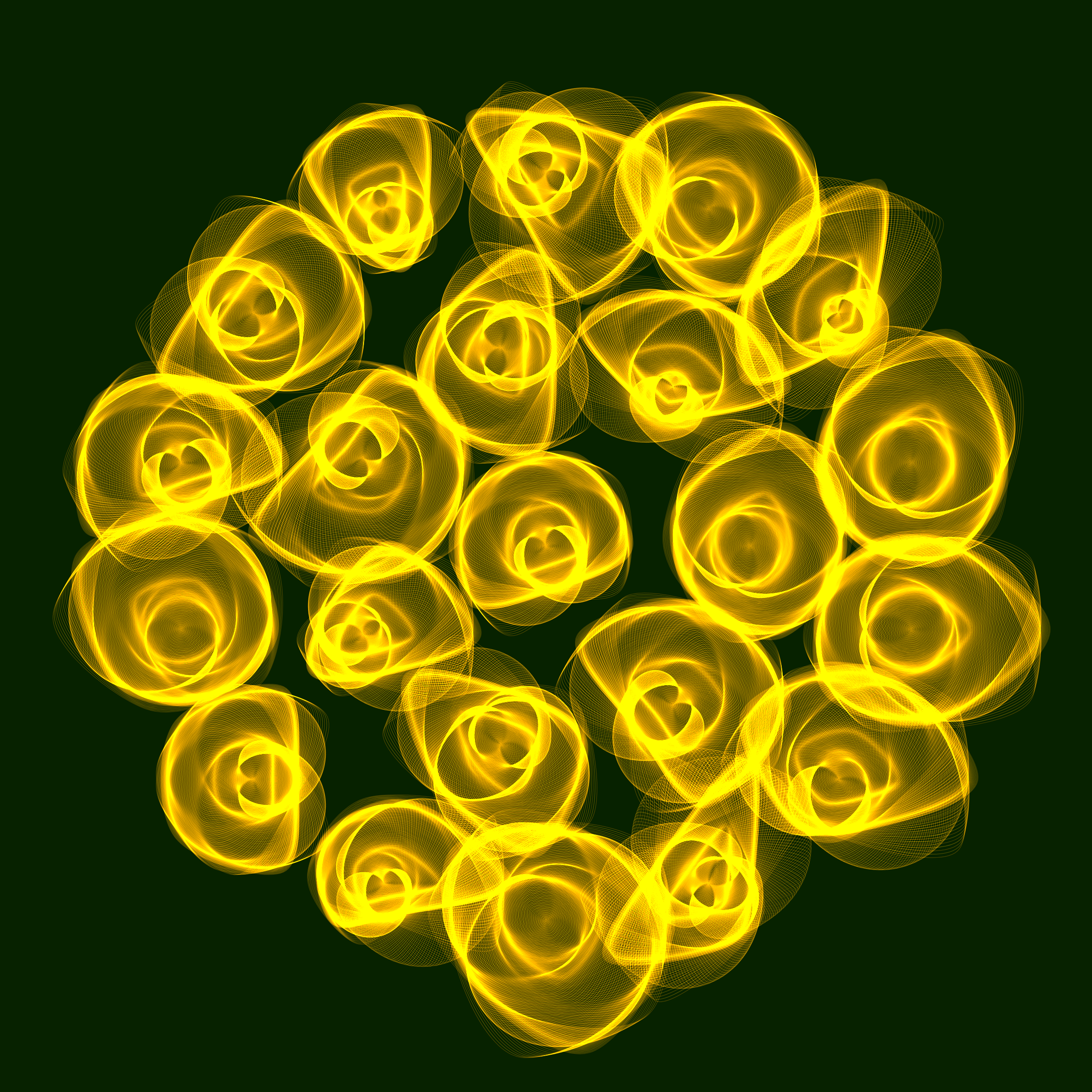 Art Blocks - Art Blocks v2 - Flowers #3070 - NFT # 116003070