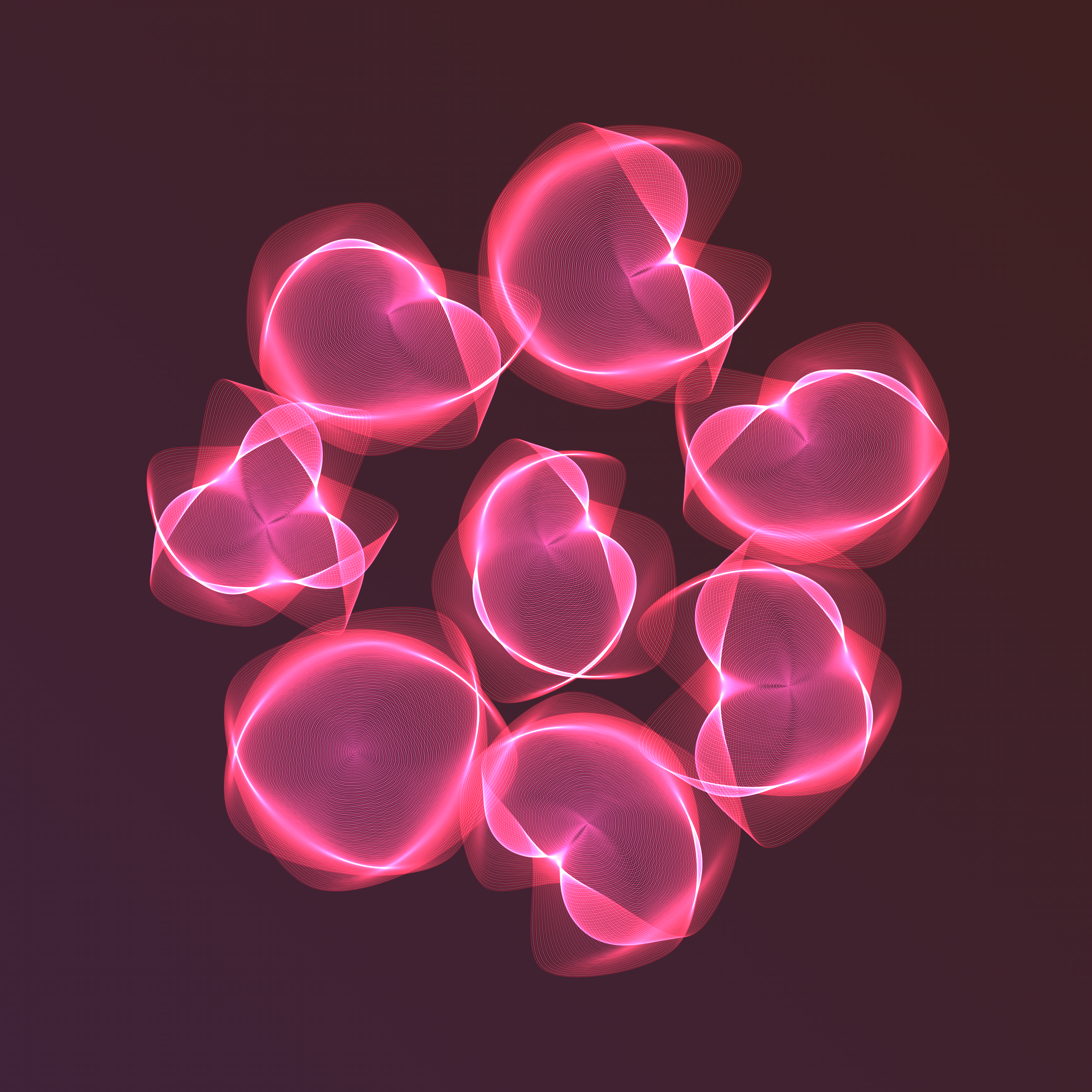 Art Blocks - Art Blocks v2 - Flowers #3071 - NFT # 116003071