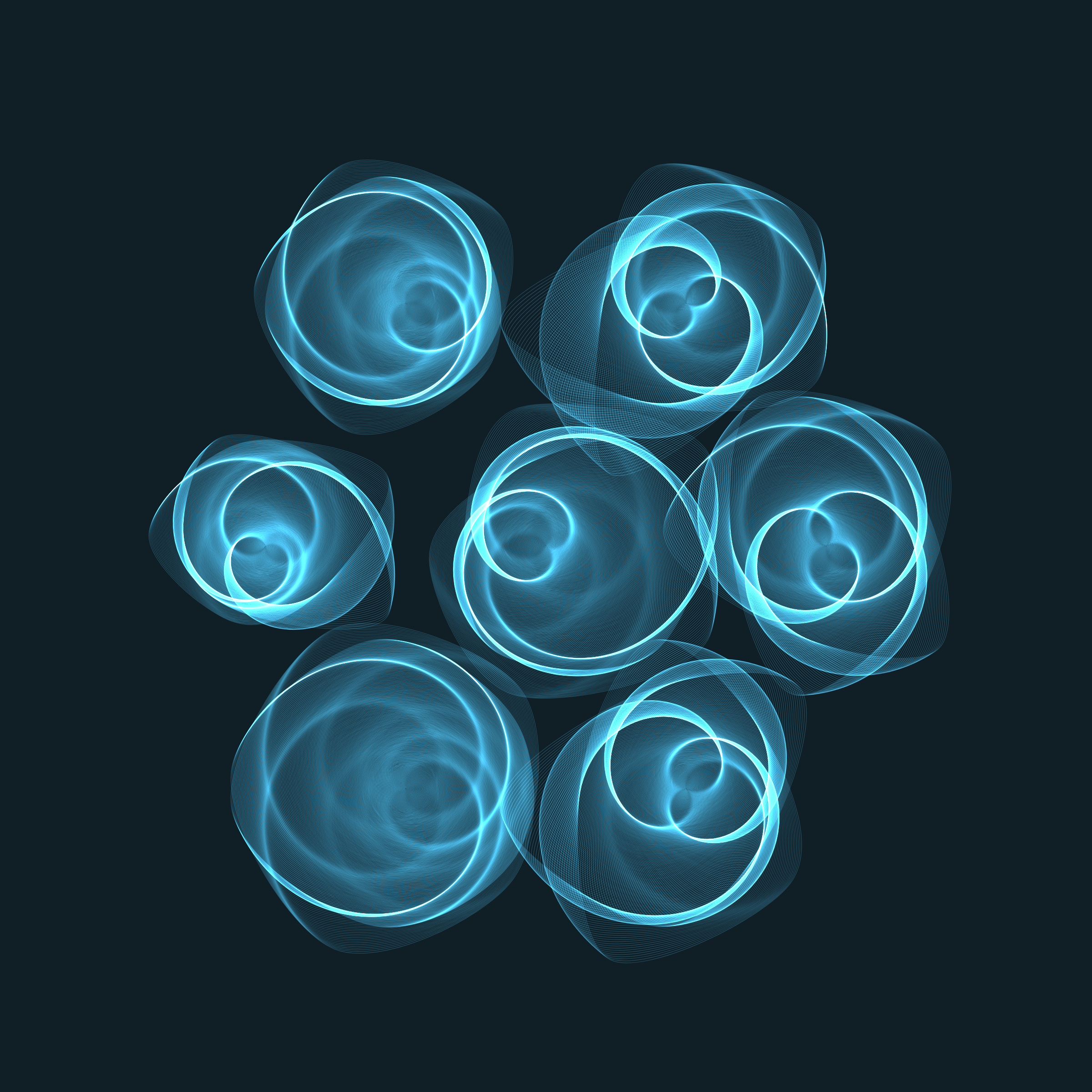 Art Blocks - Art Blocks v2 - Flowers #3074 - NFT # 116003074