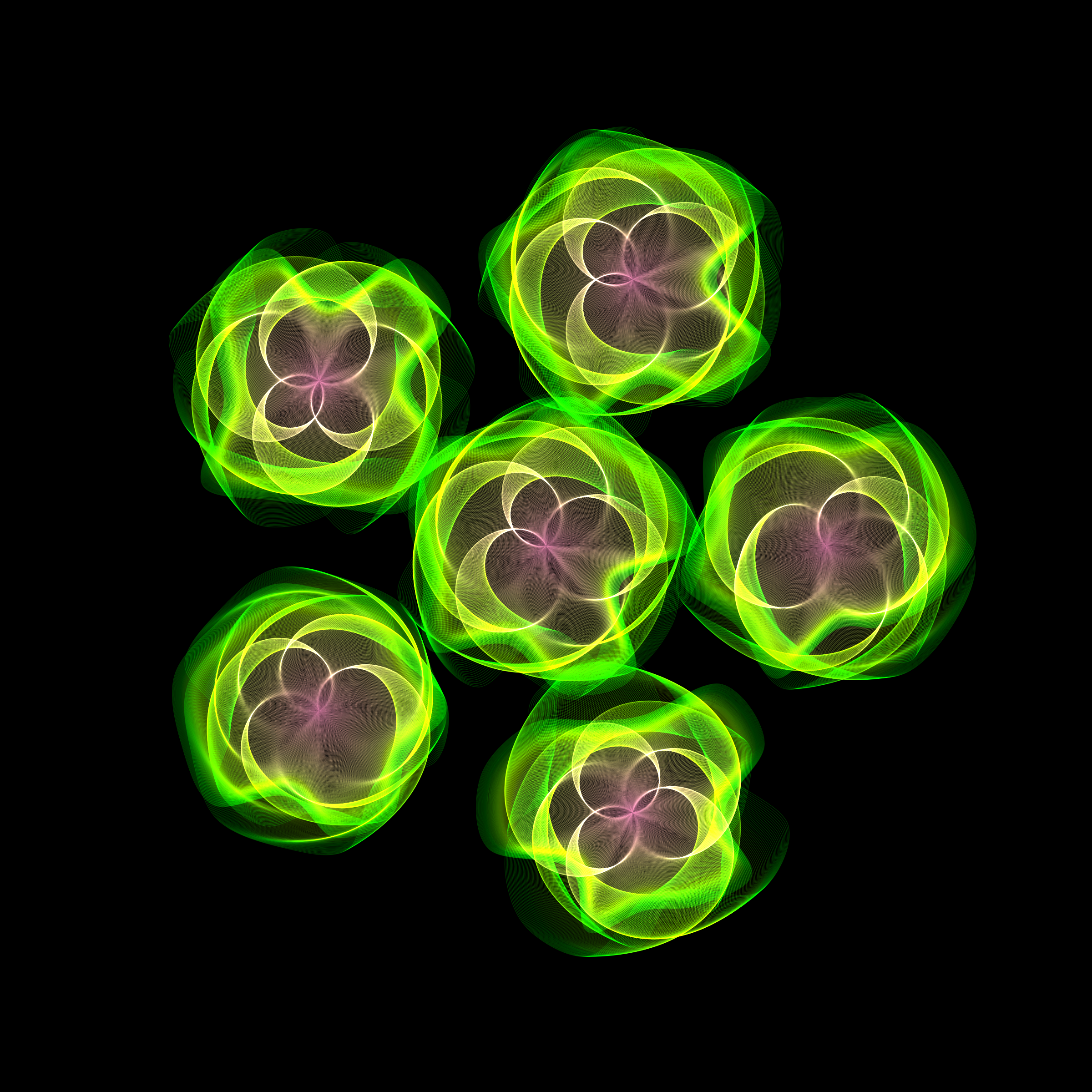 Art Blocks - Art Blocks v2 - Flowers #3081 - NFT # 116003081