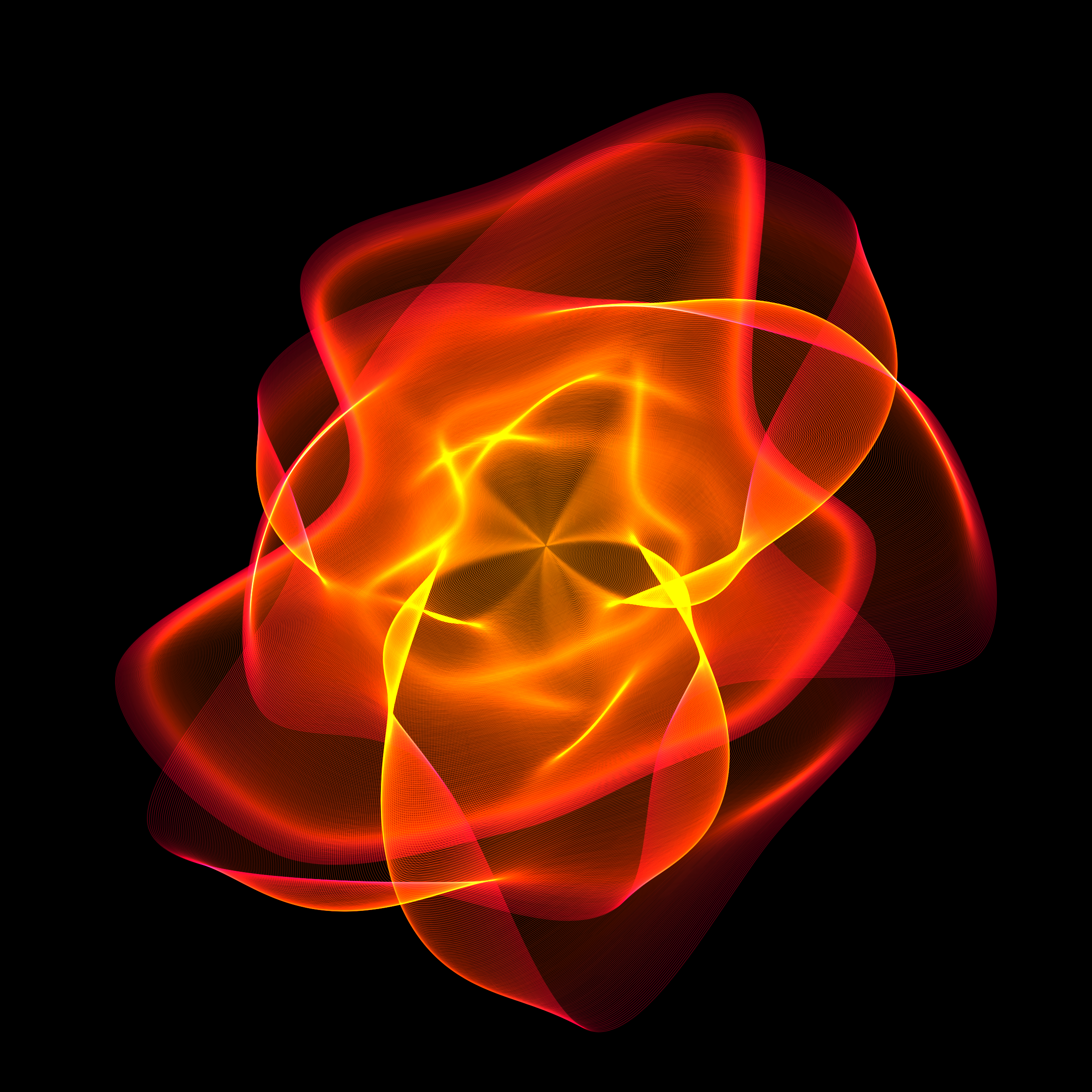 Art Blocks - Art Blocks v2 - Flowers #3084 - NFT # 116003084