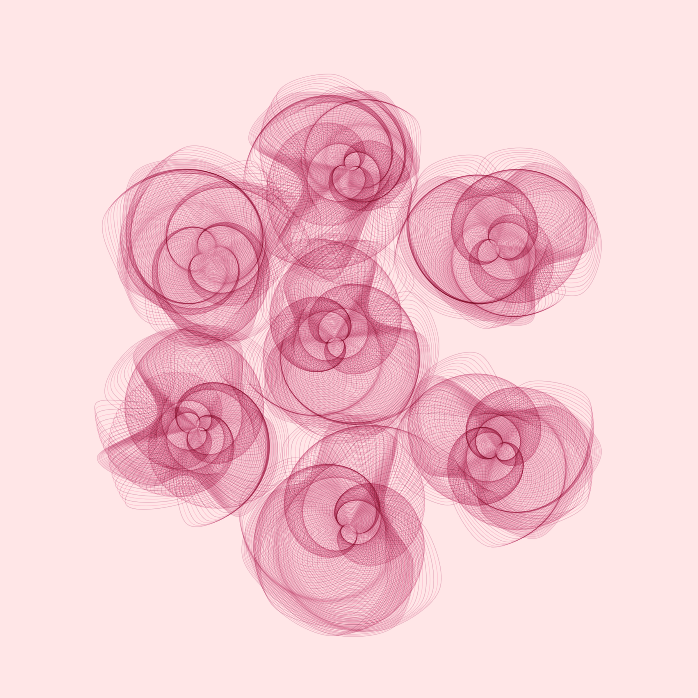 Art Blocks - Art Blocks v2 - Flowers #3085 - NFT # 116003085