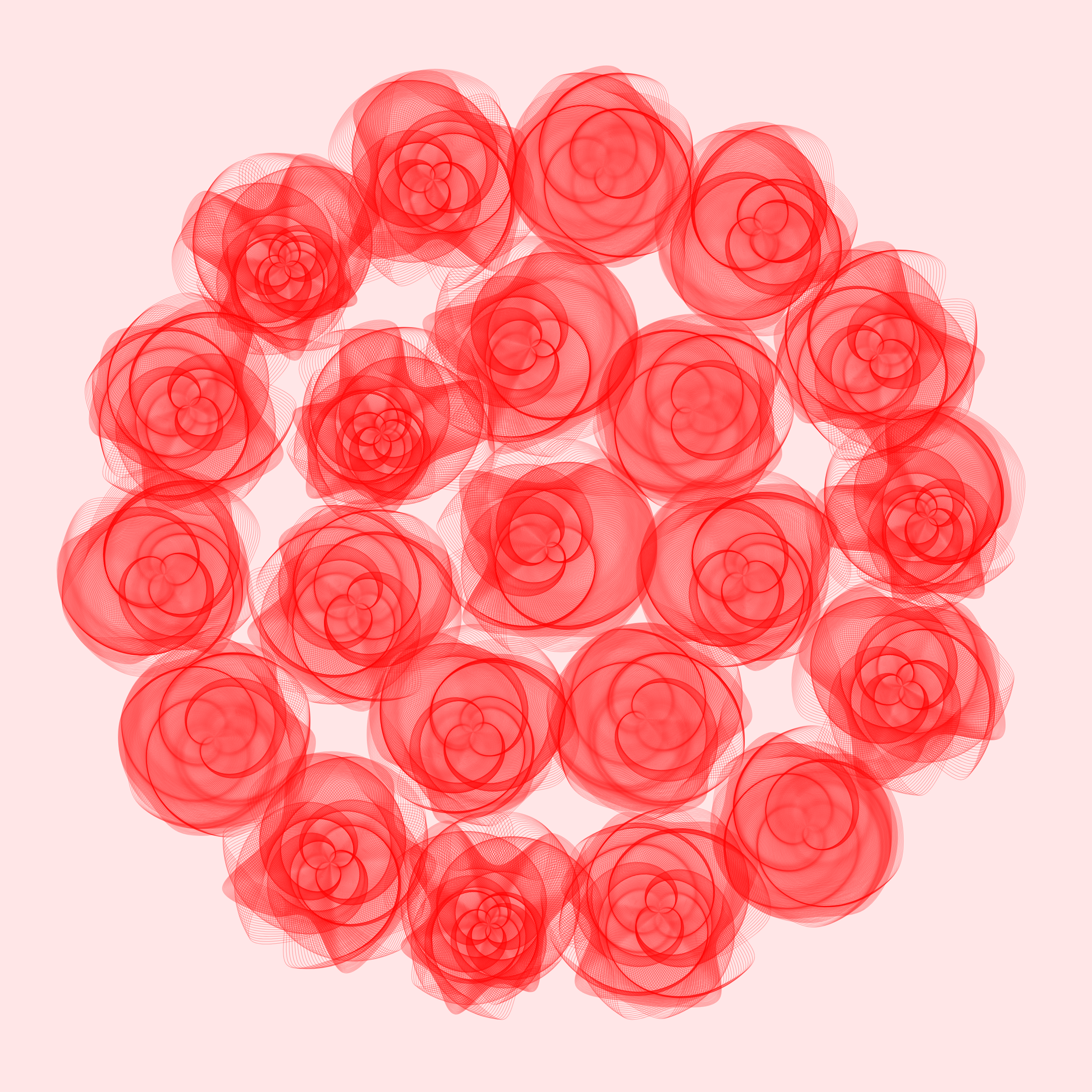 Art Blocks - Art Blocks v2 - Flowers #3086 - NFT # 116003086