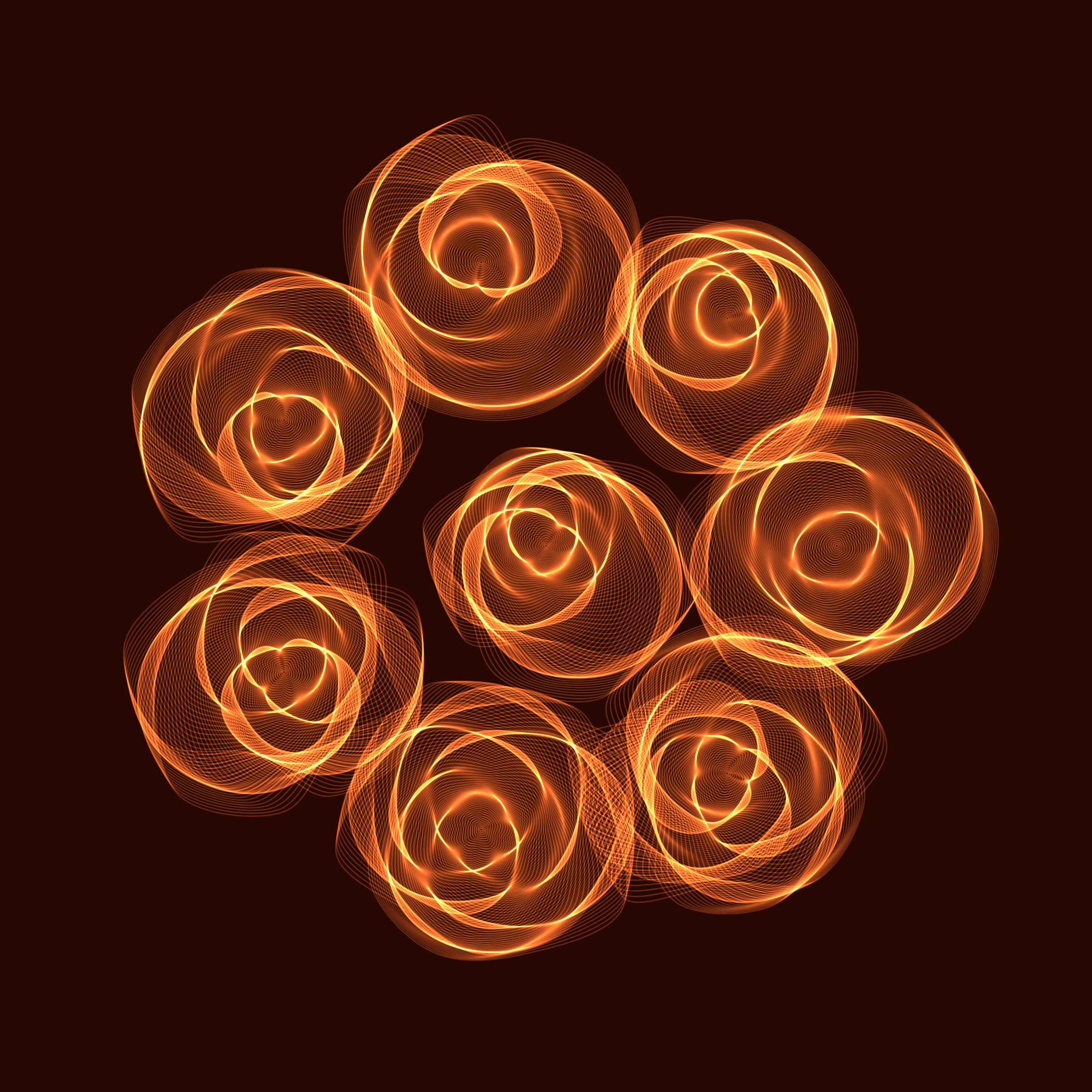 Art Blocks - Art Blocks v2 - Flowers #3090 - NFT # 116003090