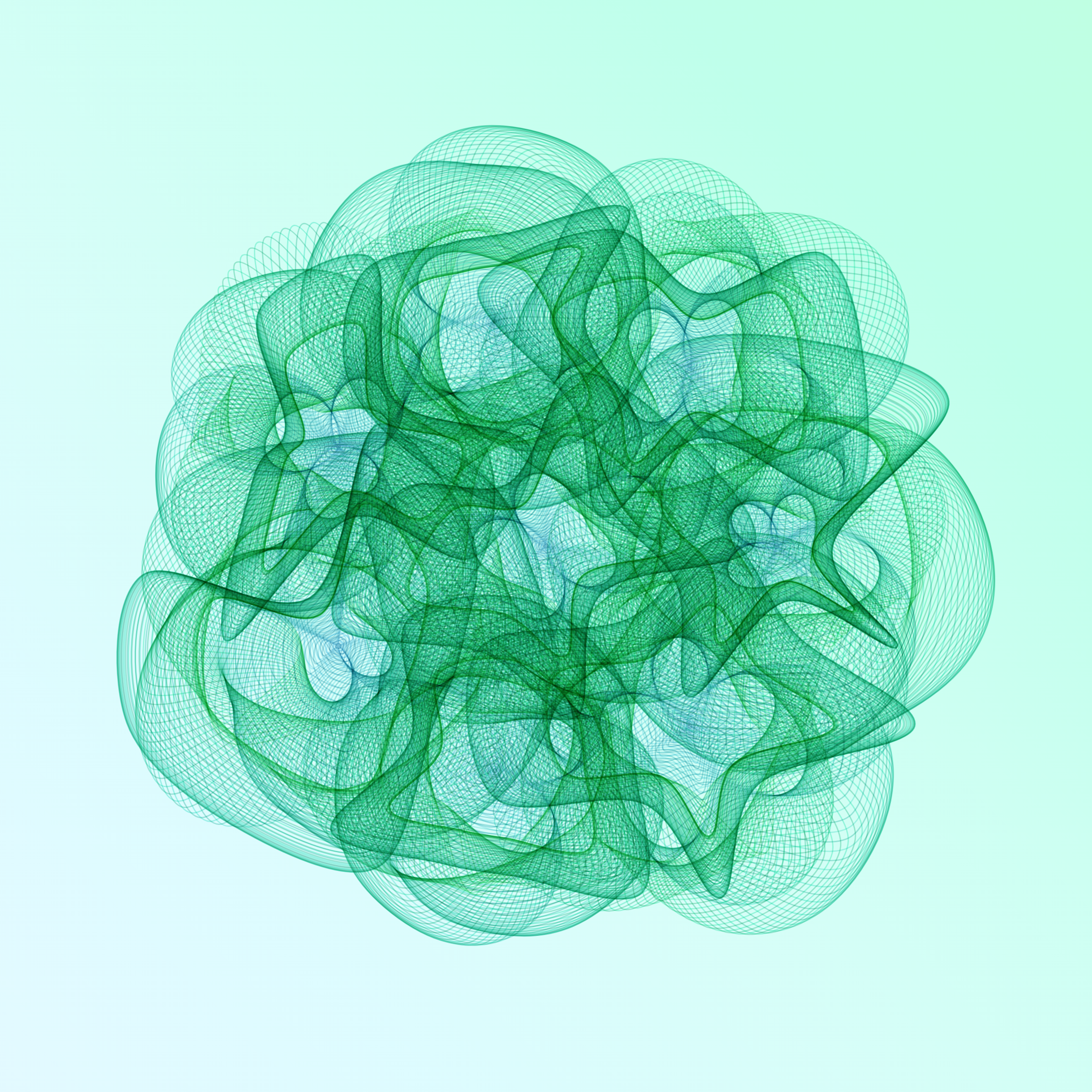 Art Blocks - Art Blocks v2 - Flowers #3091 - NFT # 116003091