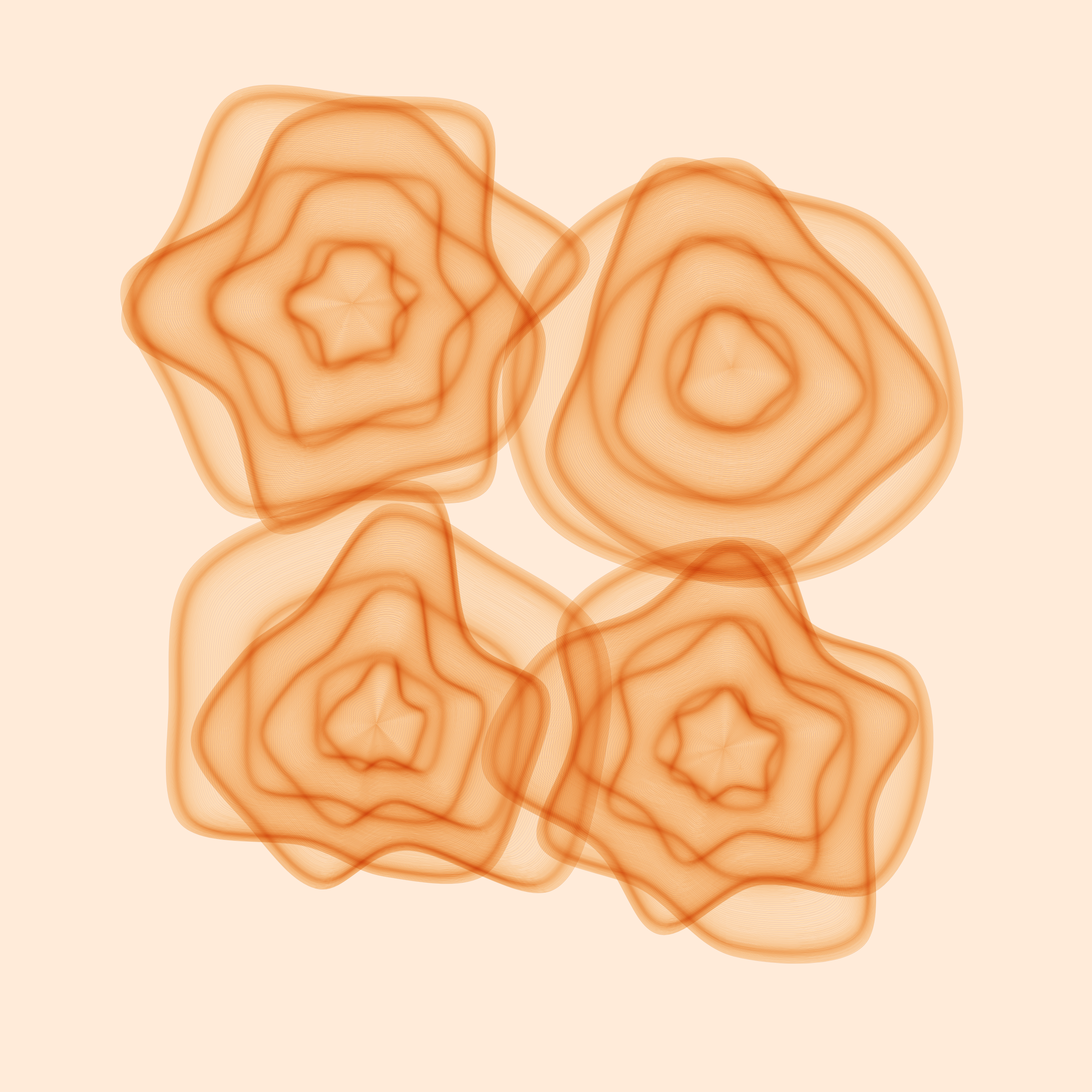 Art Blocks - Art Blocks v2 - Flowers #3092 - NFT # 116003092