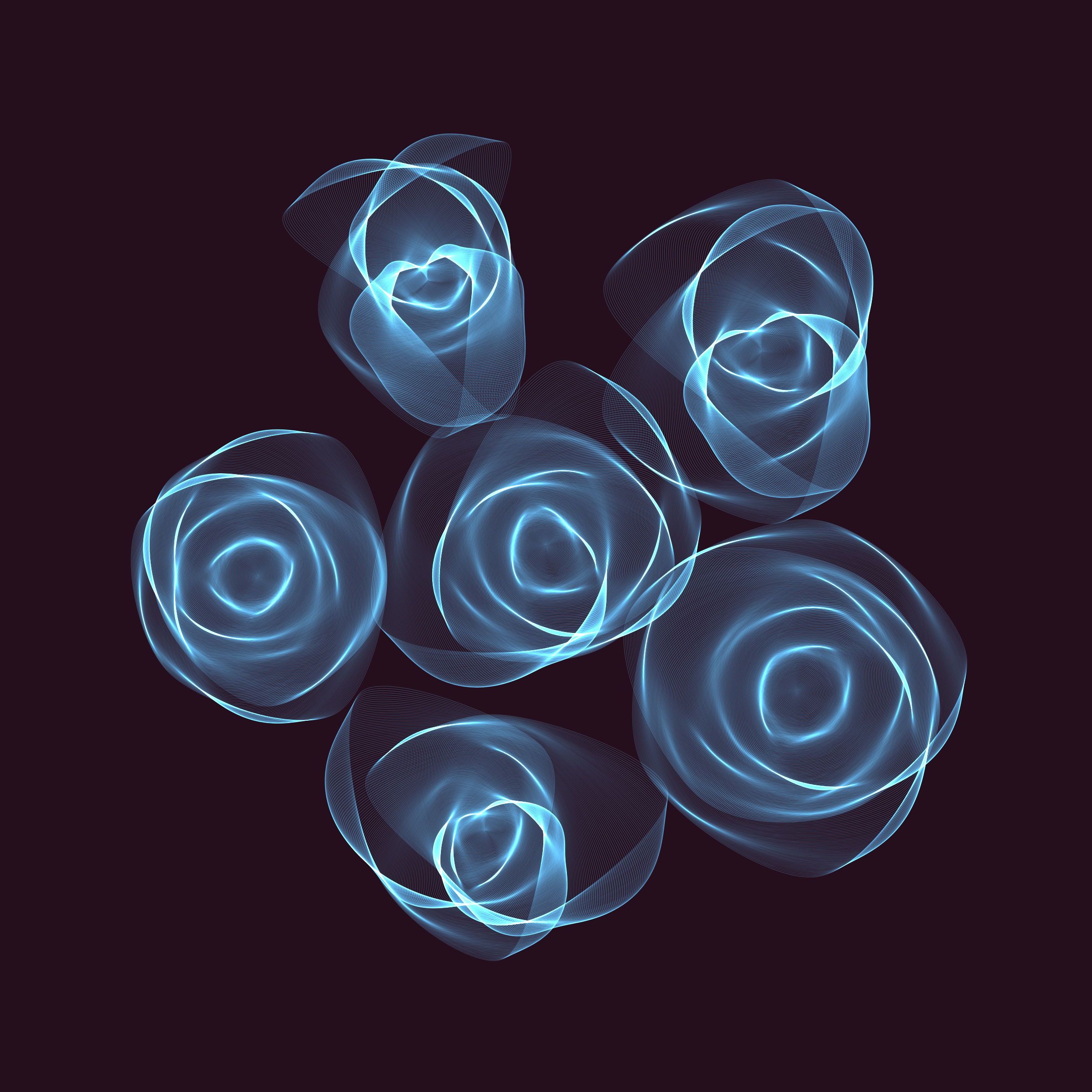 Art Blocks - Art Blocks v2 - Flowers #3094 - NFT # 116003094