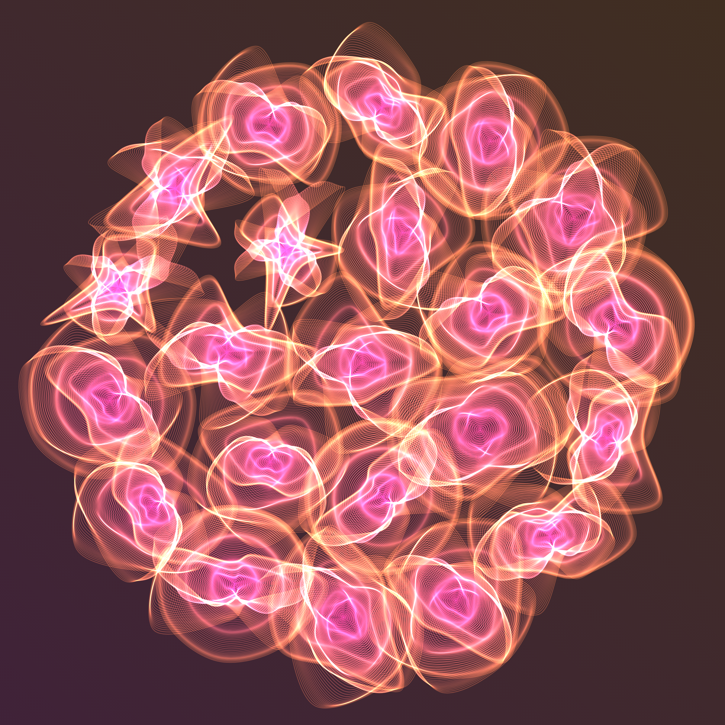 Art Blocks - Art Blocks v2 - Flowers #3096 - NFT # 116003096