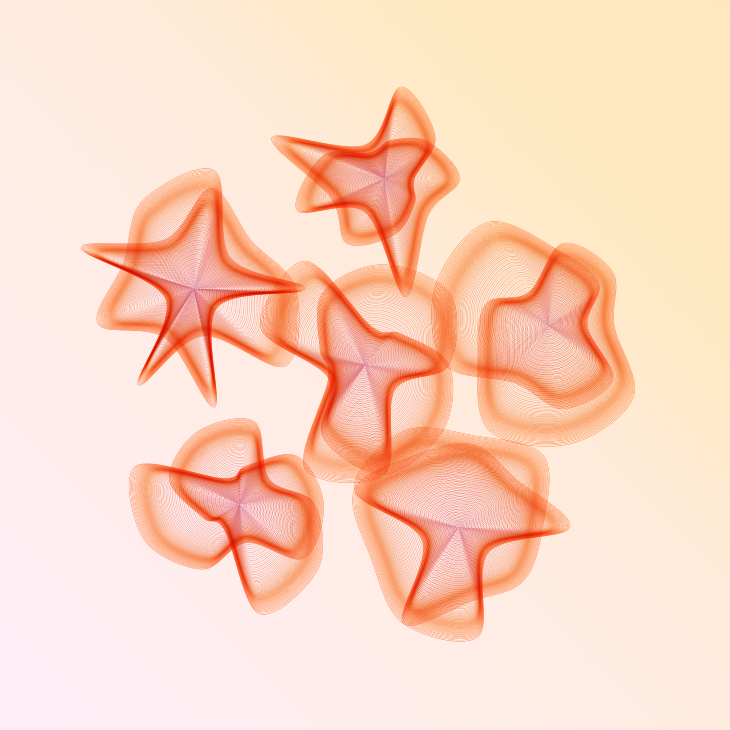 Art Blocks - Art Blocks v2 - Flowers #3104 - NFT # 116003104