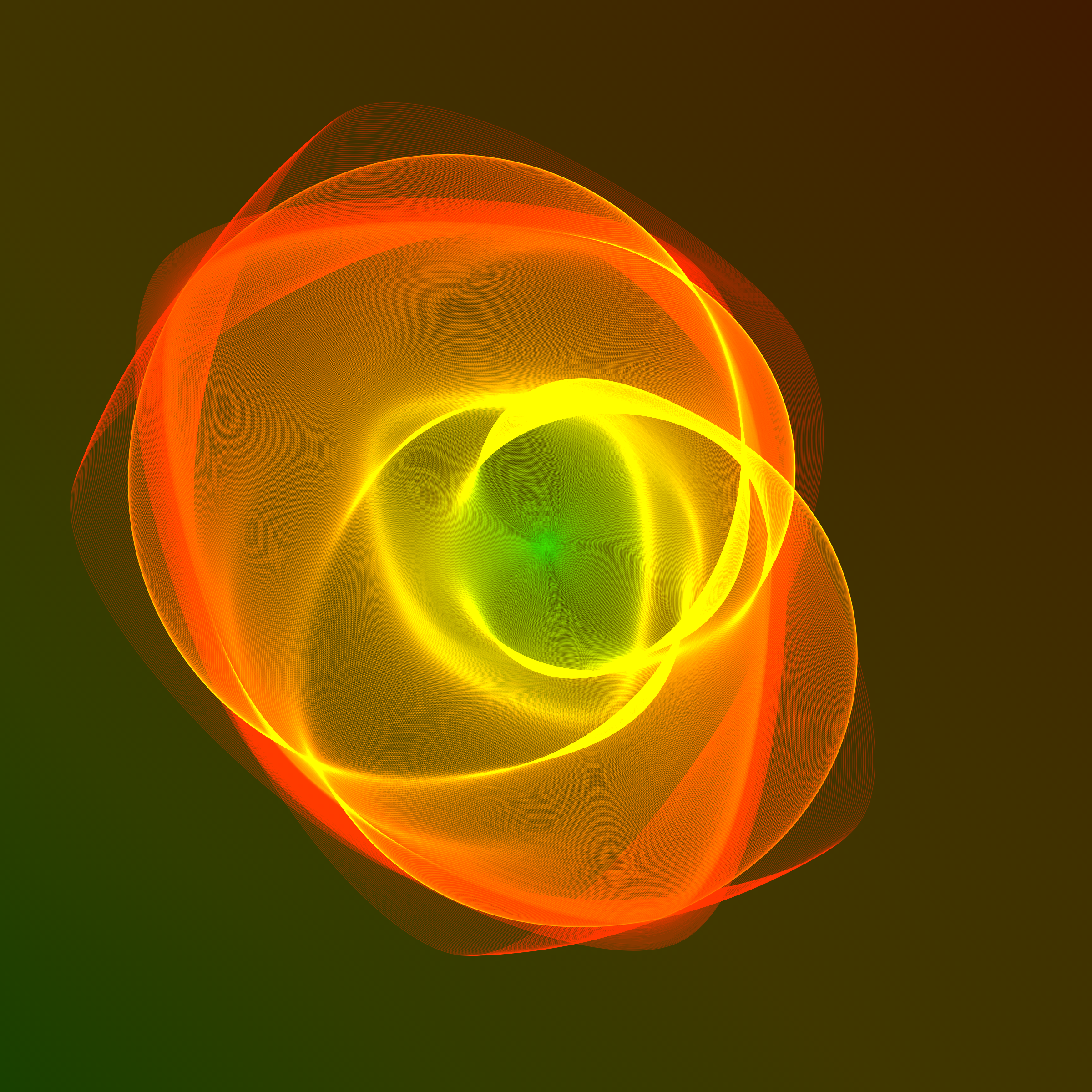 Art Blocks - Art Blocks v2 - Flowers #3108 - NFT # 116003108