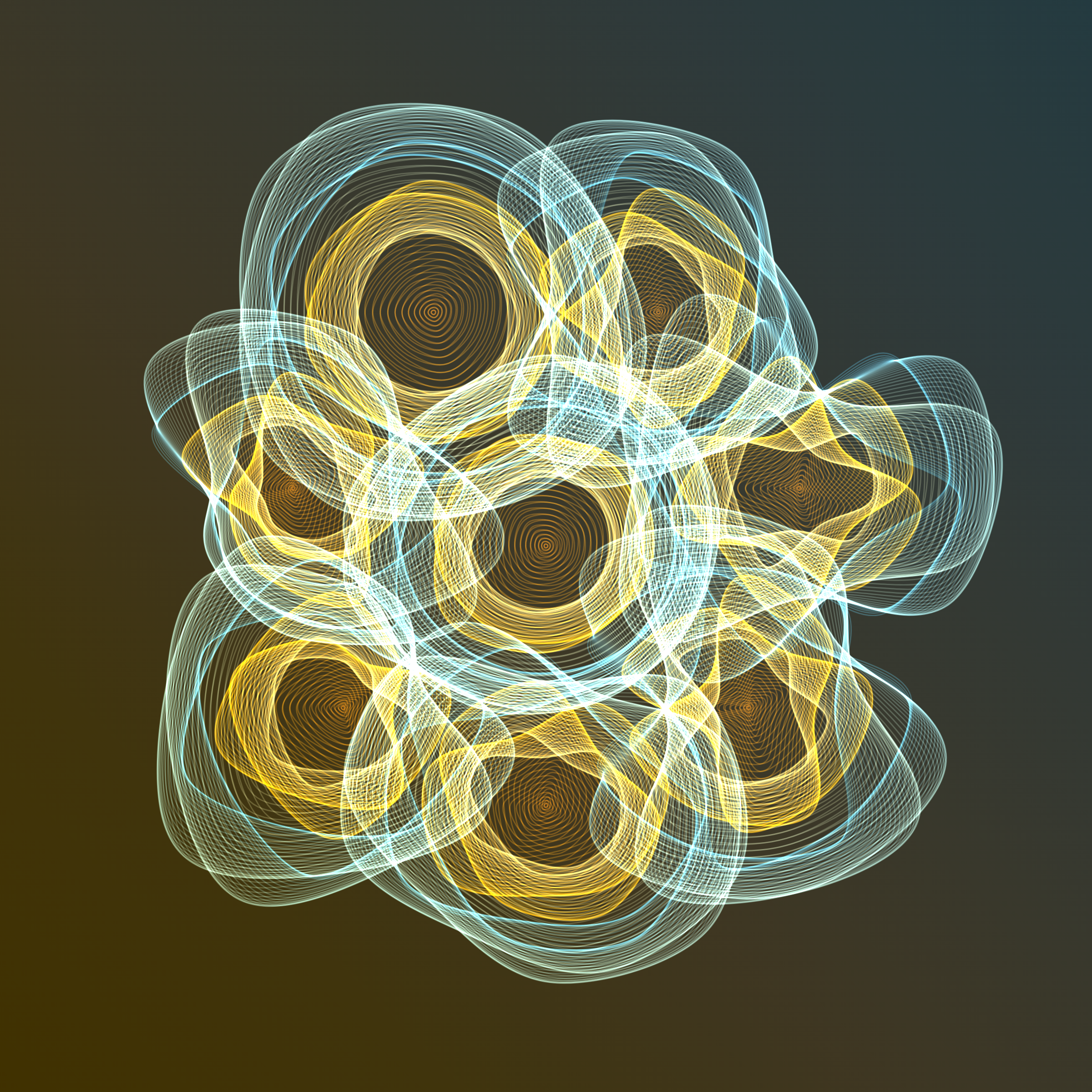 Art Blocks - Art Blocks v2 - Flowers #3109 - NFT # 116003109