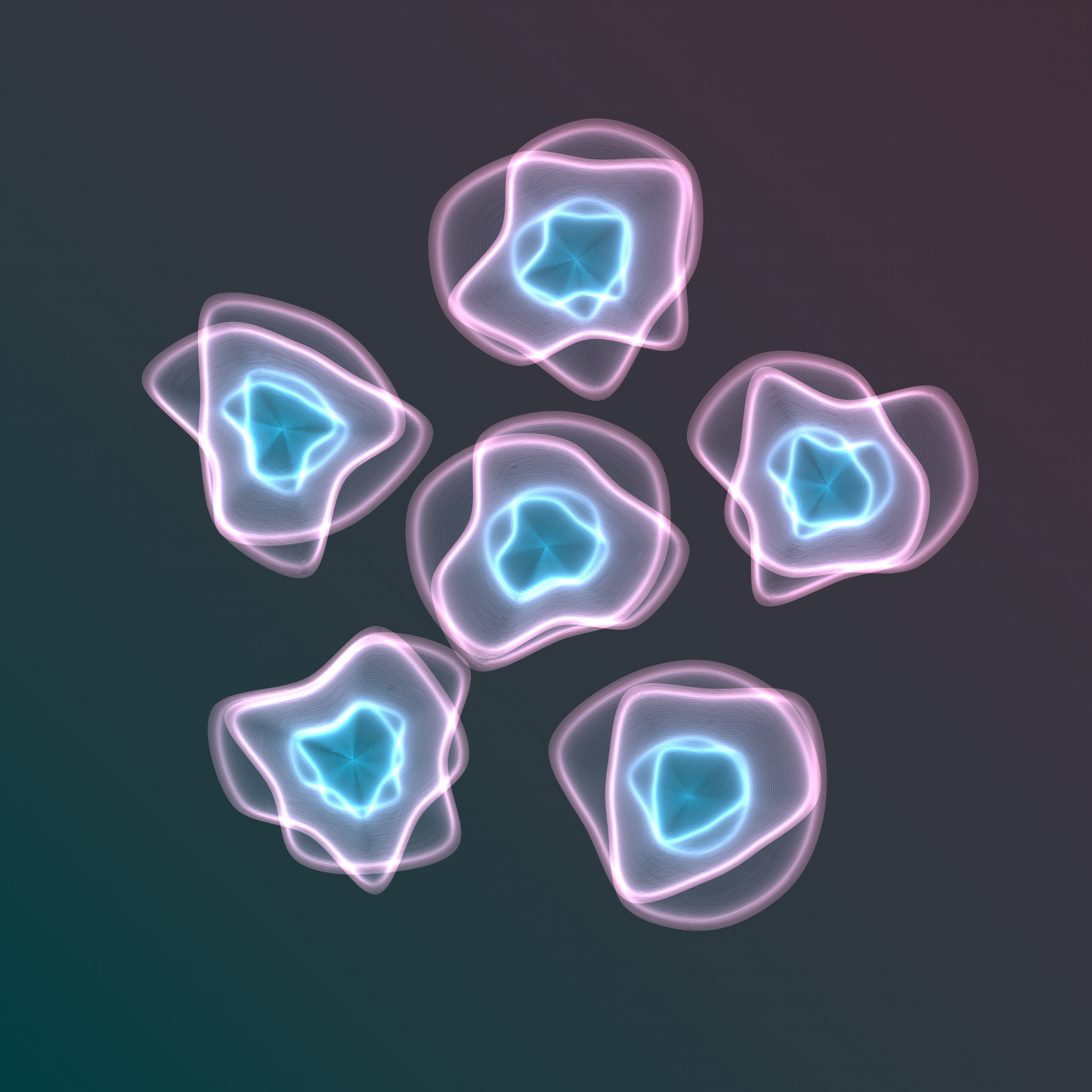 Art Blocks - Art Blocks v2 - Flowers #3110 - NFT # 116003110