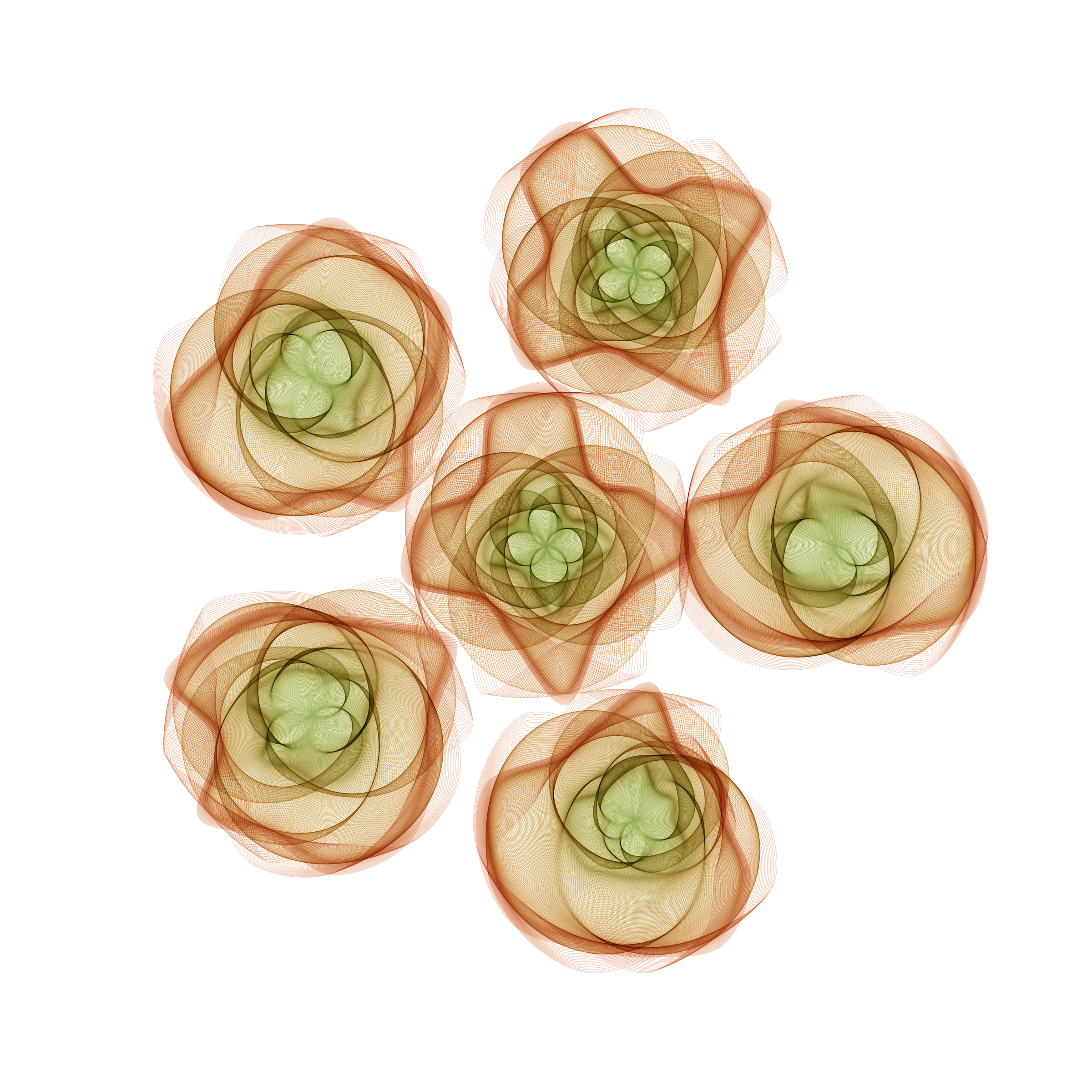 Art Blocks - Art Blocks v2 - Flowers #3118 - NFT # 116003118