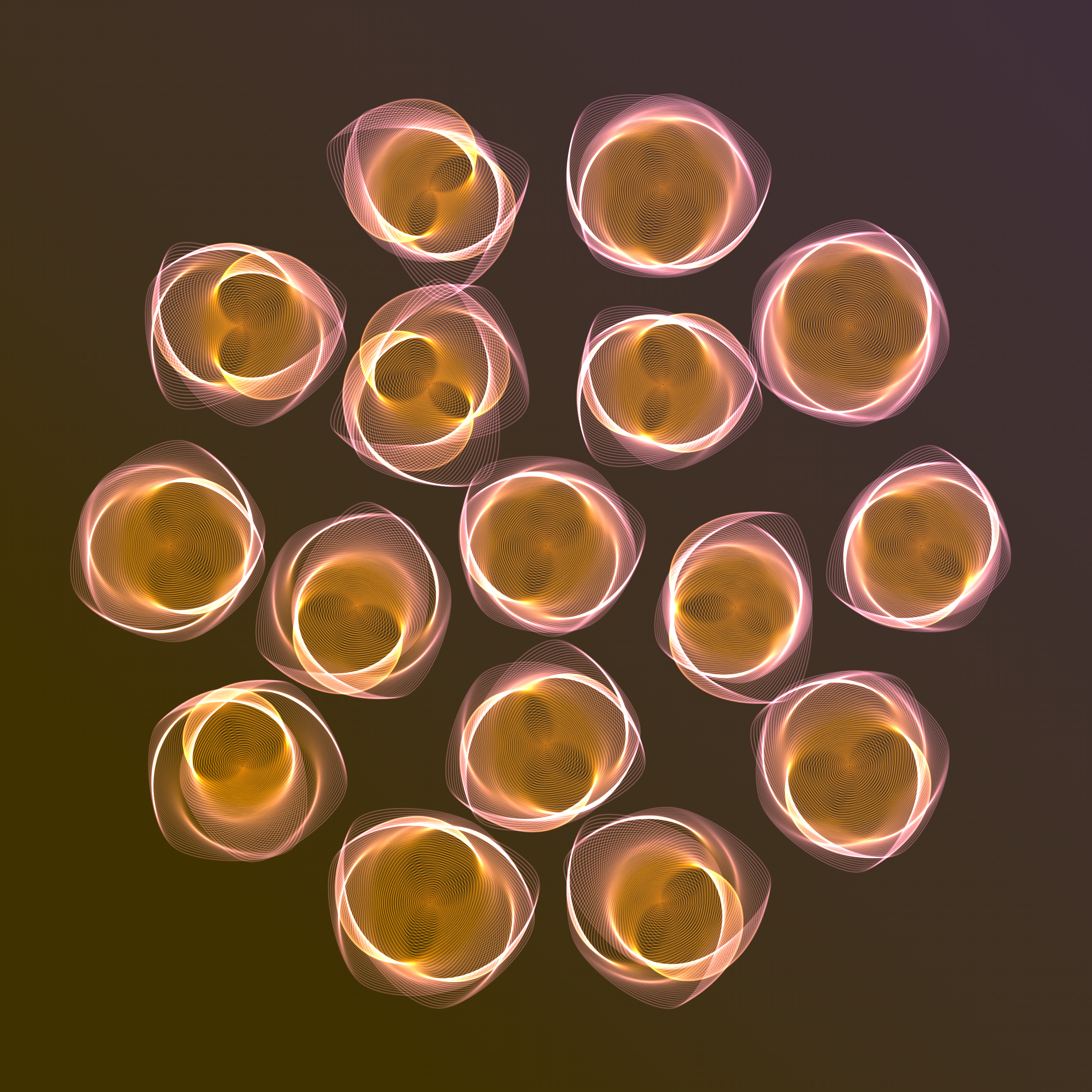 Art Blocks - Art Blocks v2 - Flowers #3128 - NFT # 116003128