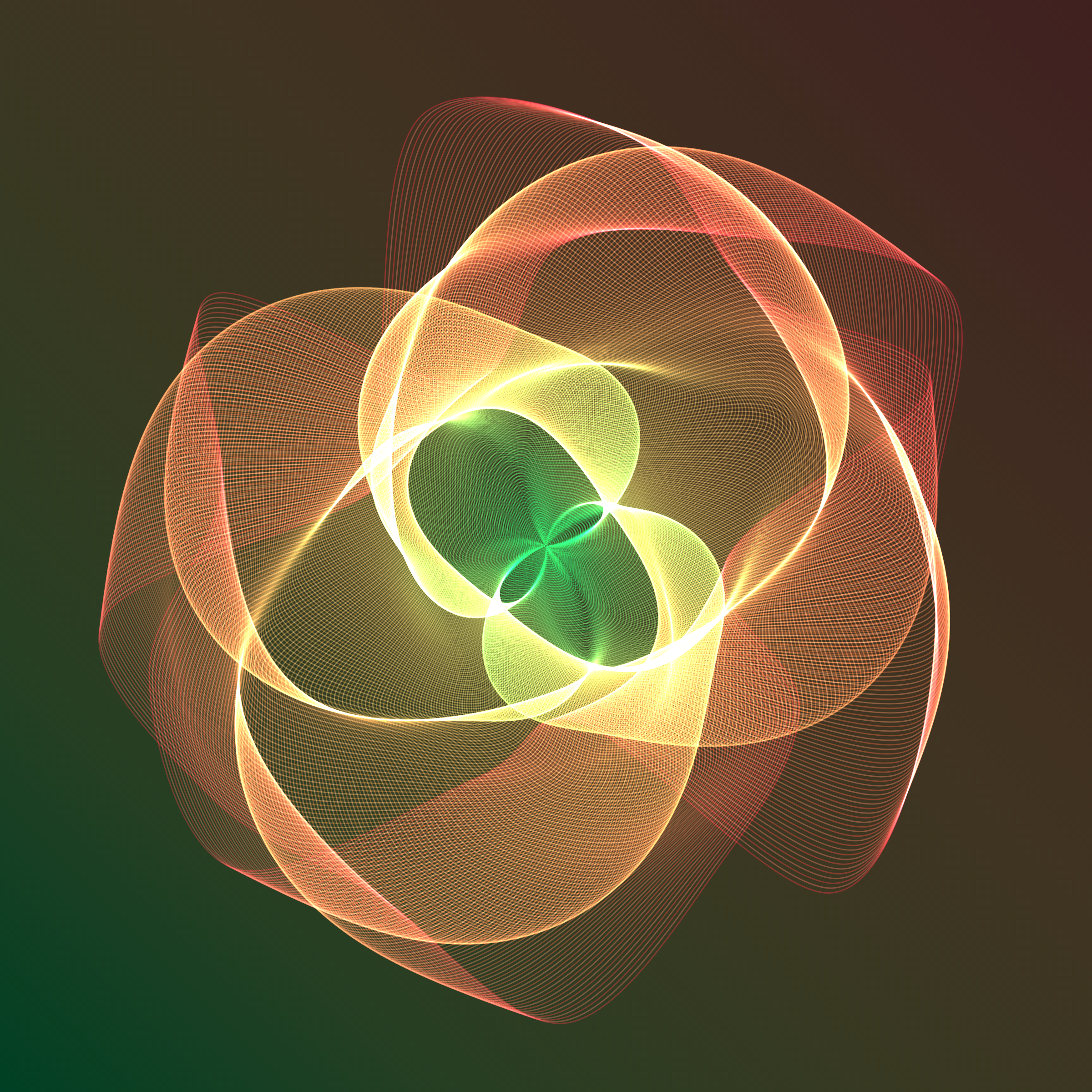 Art Blocks - Art Blocks v2 - Flowers #3130 - NFT # 116003130