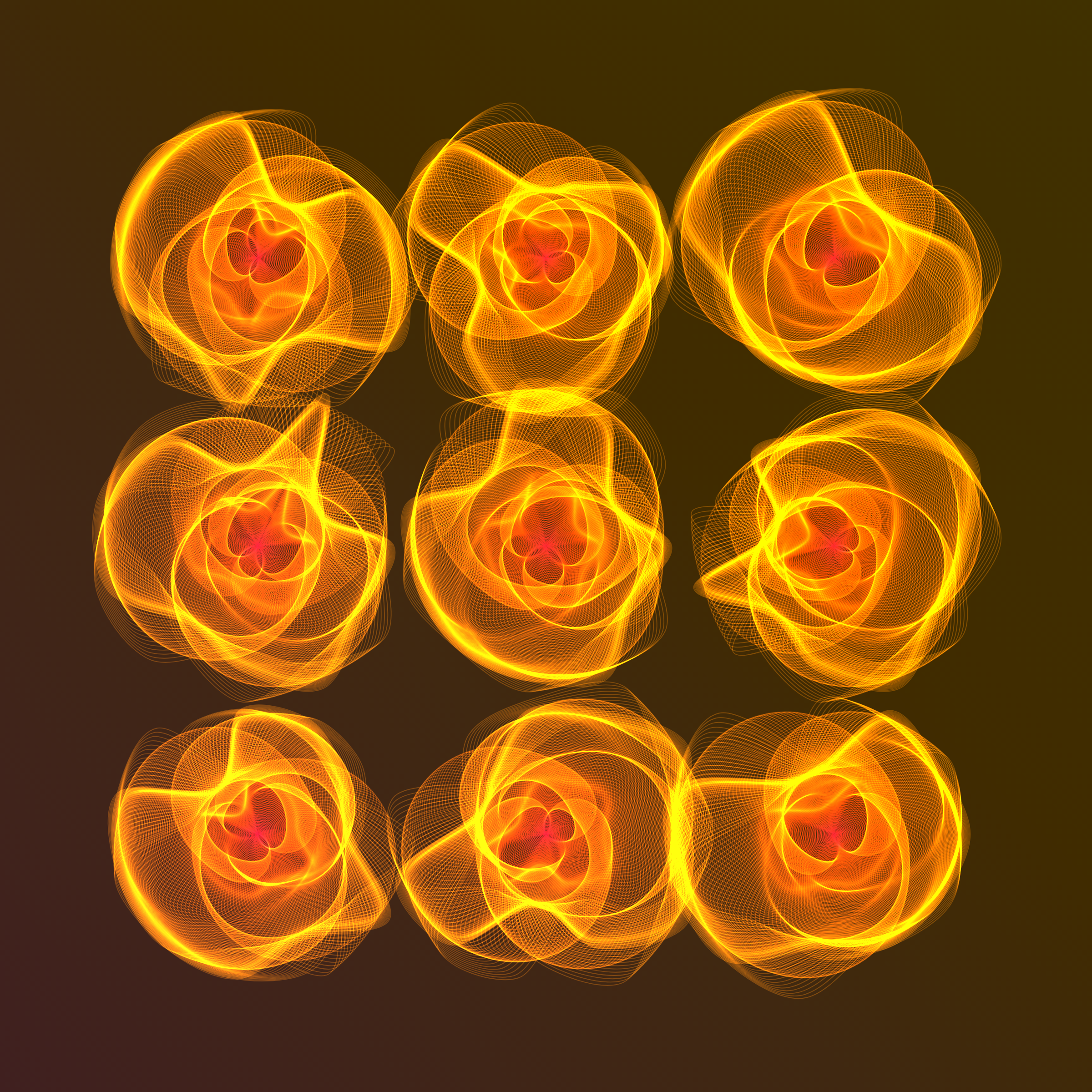 Art Blocks - Art Blocks v2 - Flowers #3135 - NFT # 116003135