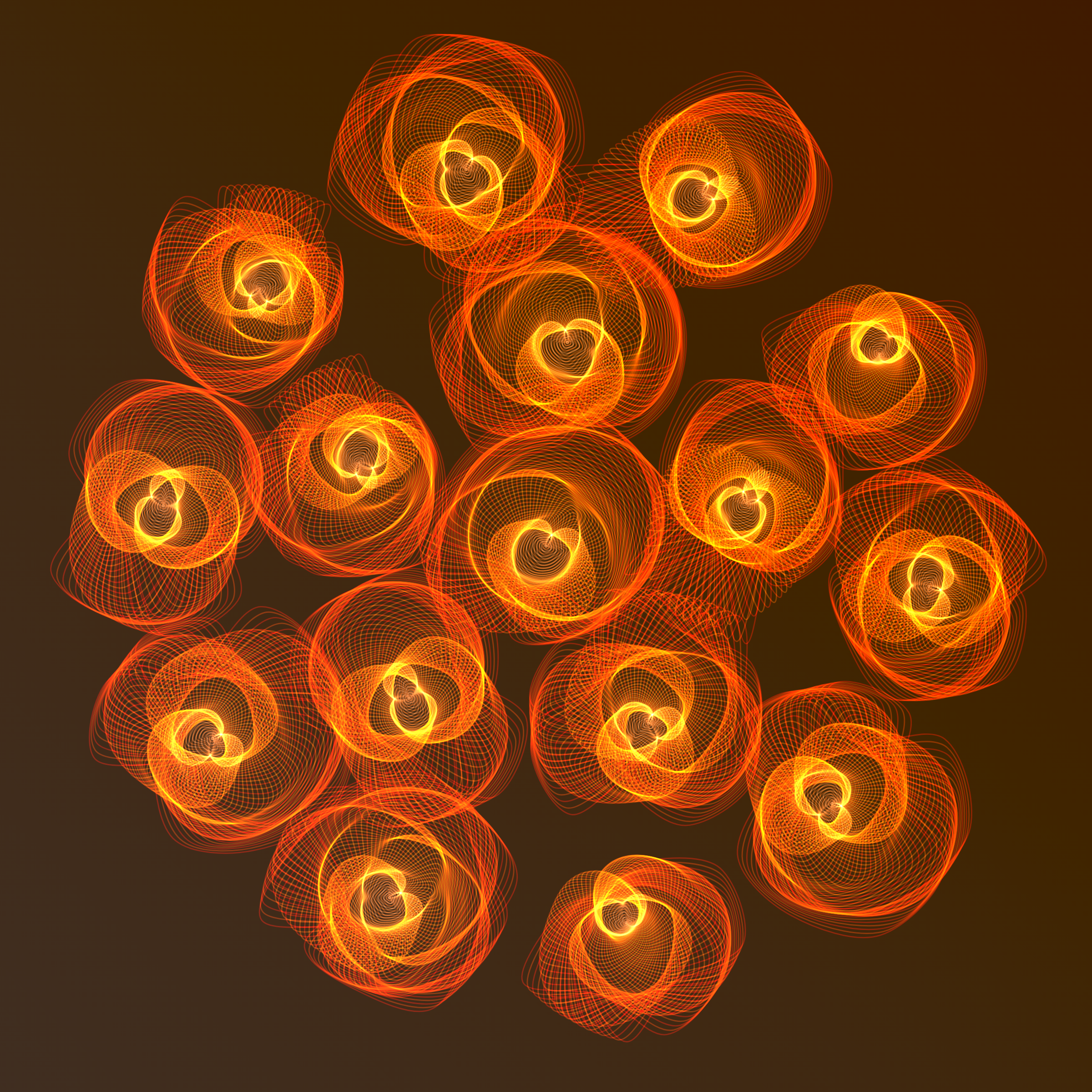 Art Blocks - Art Blocks v2 - Flowers #3136 - NFT # 116003136