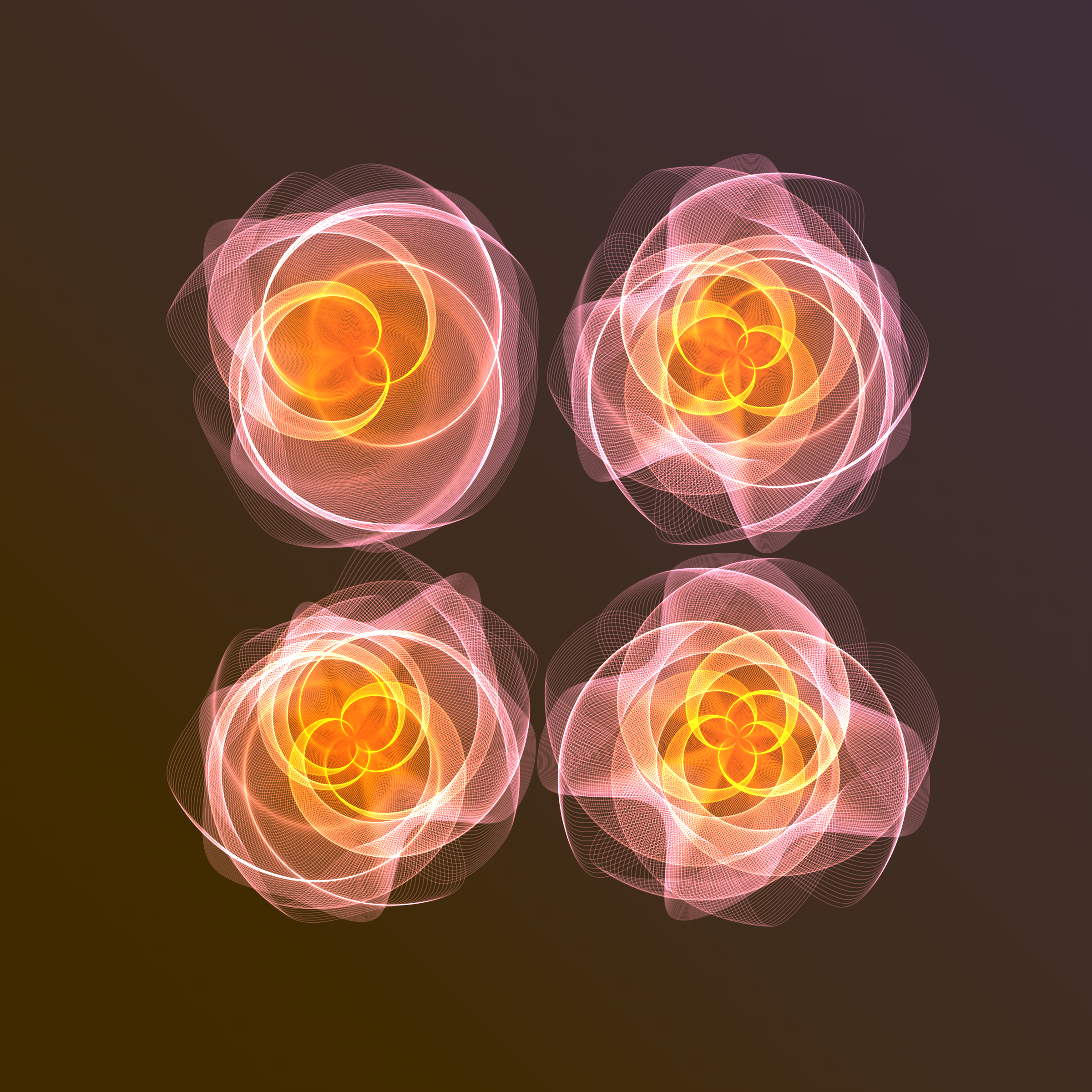 Art Blocks - Art Blocks v2 - Flowers #3137 - NFT # 116003137