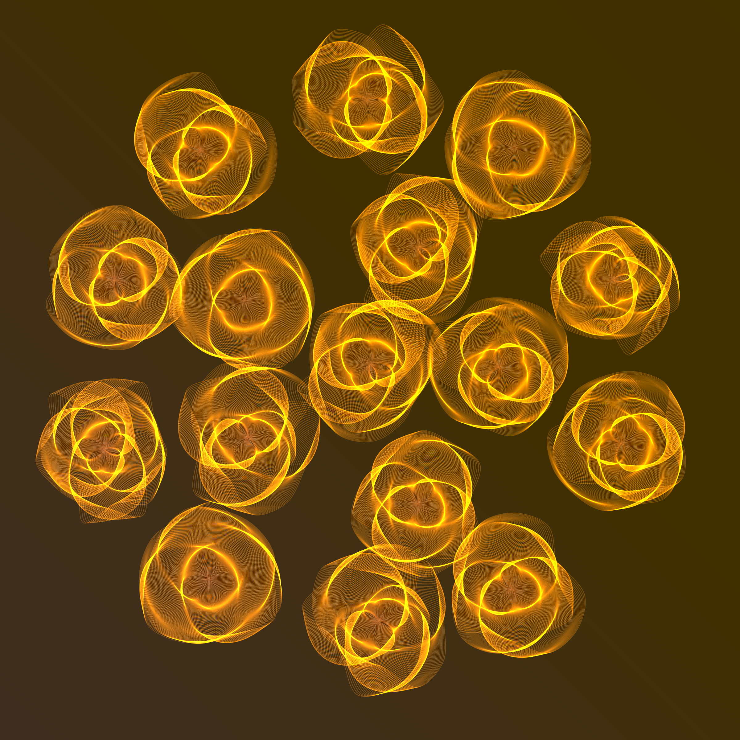 Art Blocks - Art Blocks v2 - Flowers #3139 - NFT # 116003139