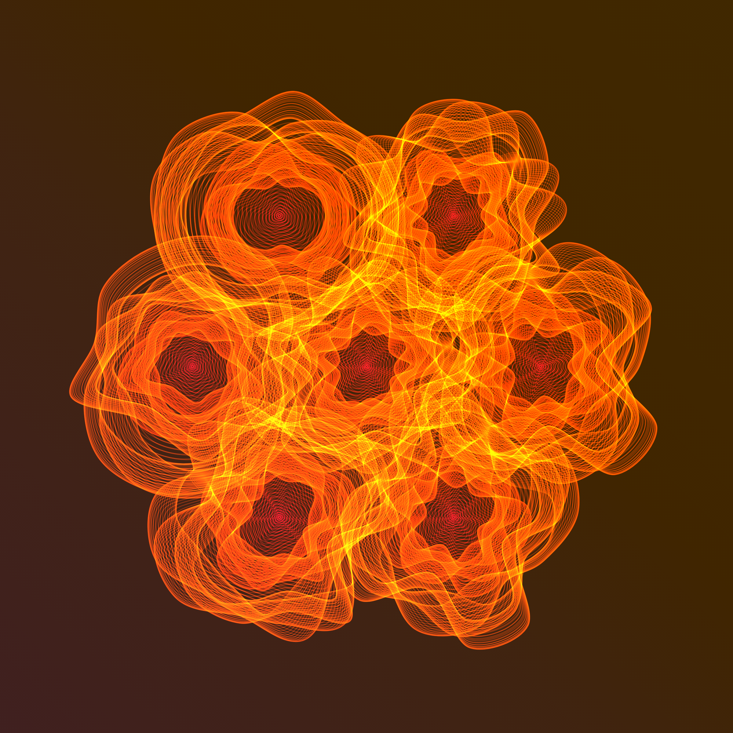 Art Blocks - Art Blocks v2 - Flowers #3140 - NFT # 116003140