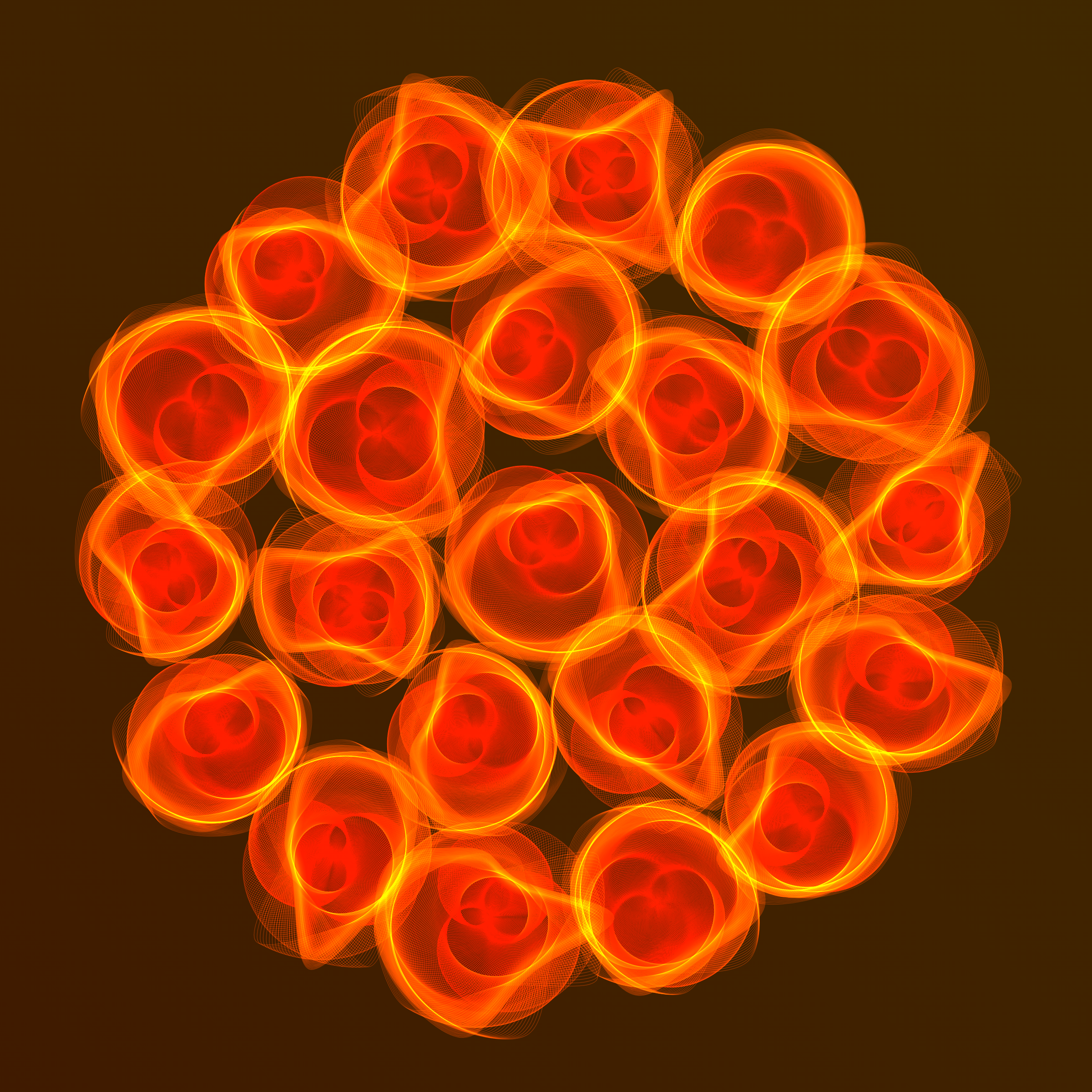 Art Blocks - Art Blocks v2 - Flowers #3144 - NFT # 116003144