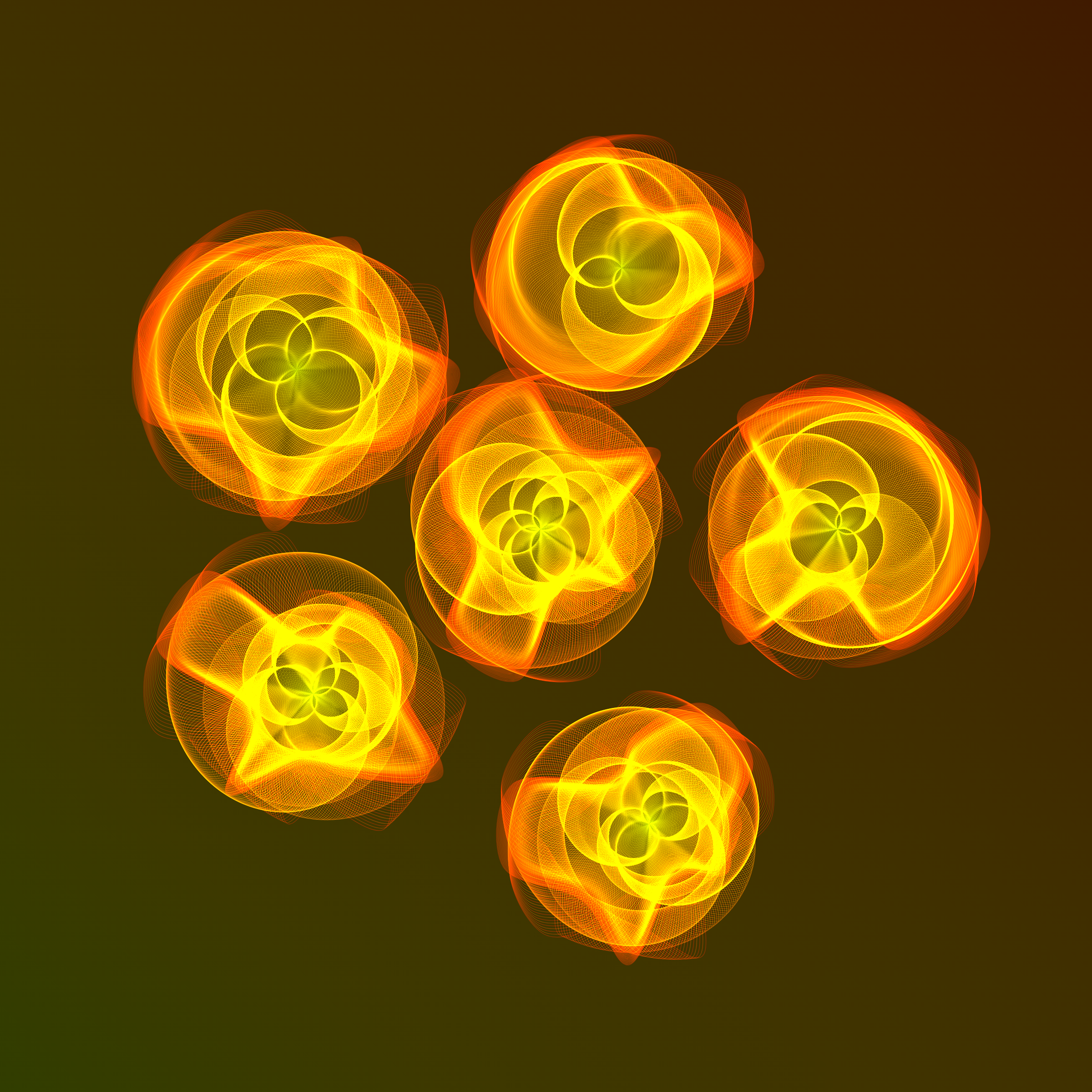 Art Blocks - Art Blocks v2 - Flowers #3145 - NFT # 116003145