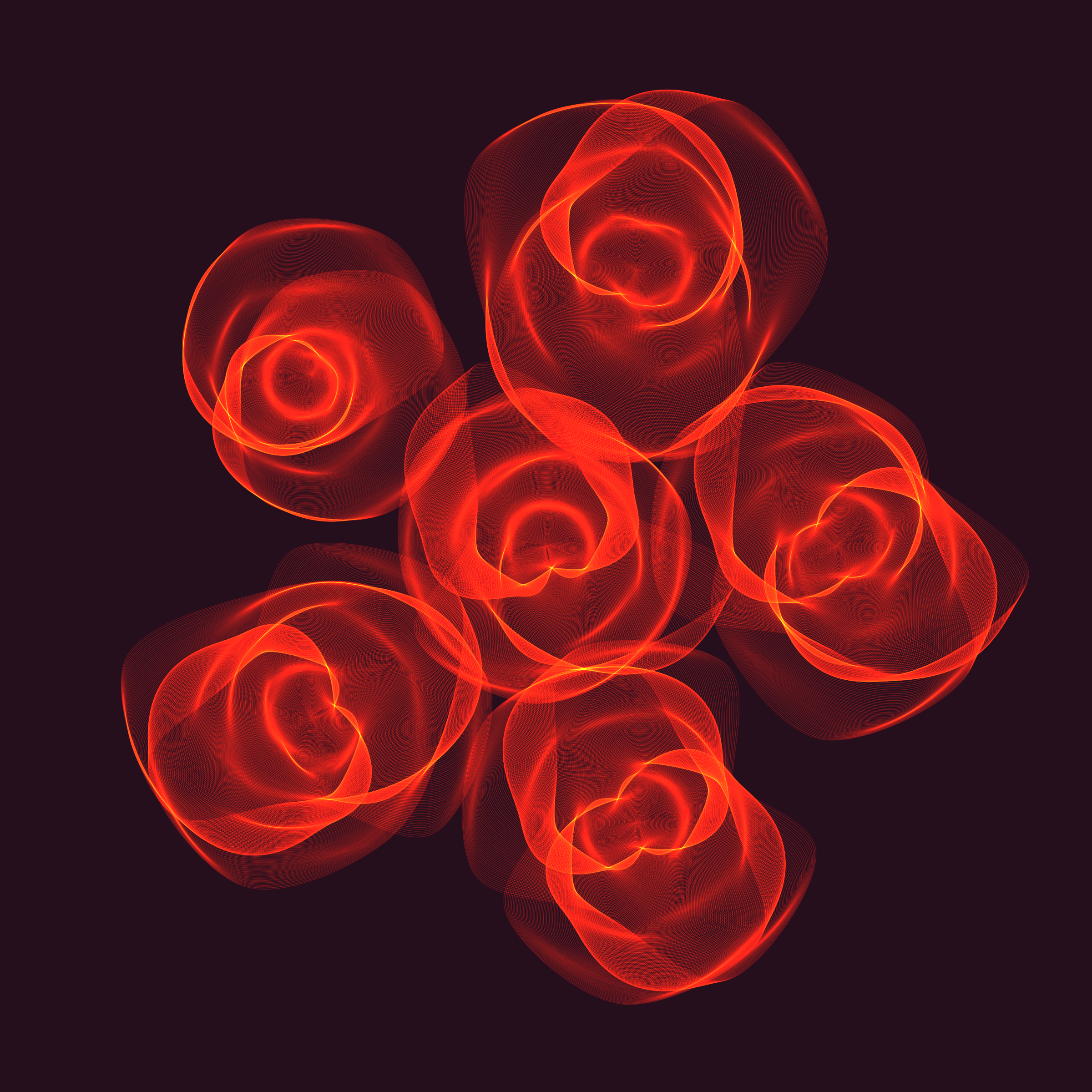 Art Blocks - Art Blocks v2 - Flowers #3149 - NFT # 116003149