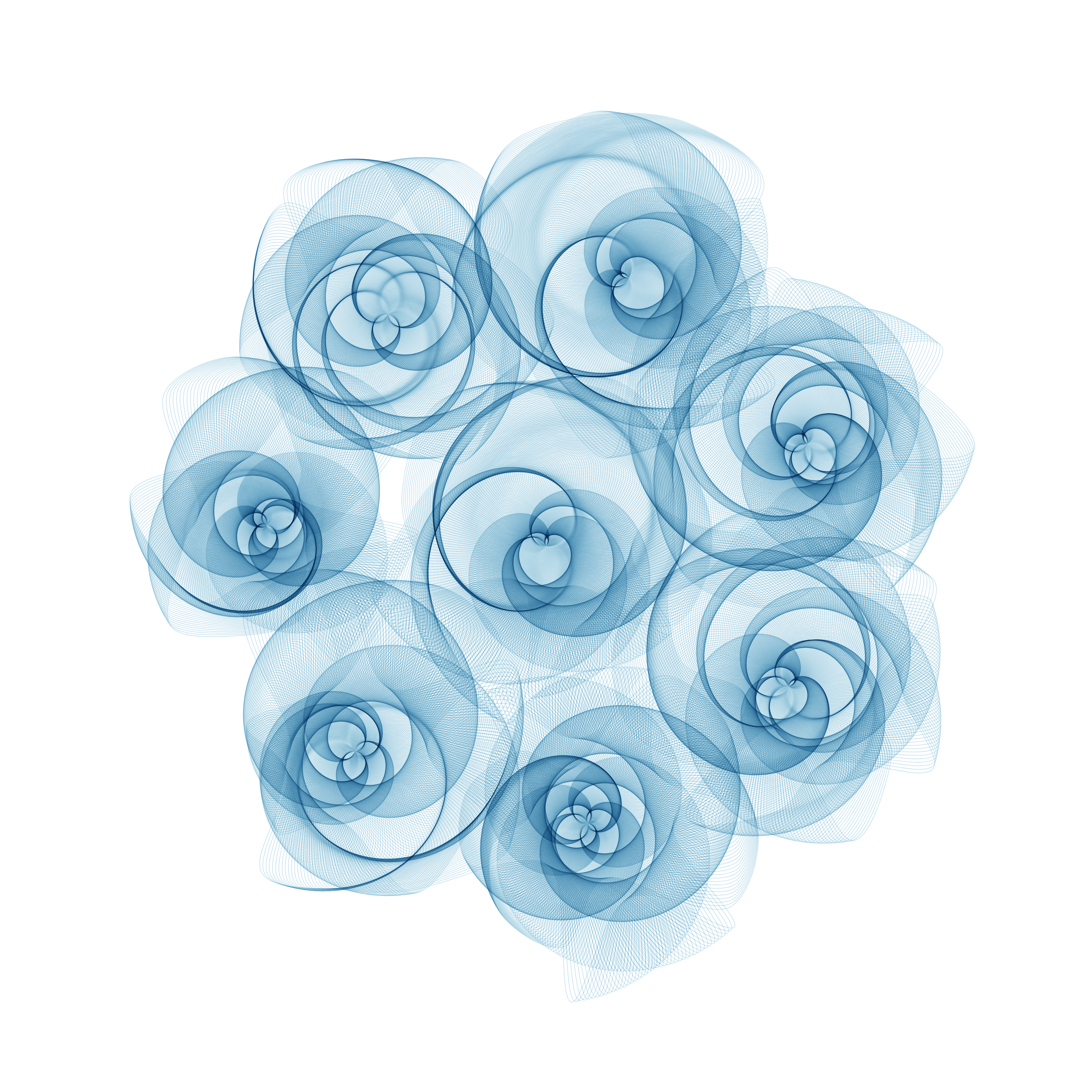 Art Blocks - Art Blocks v2 - Flowers #3151 - NFT # 116003151