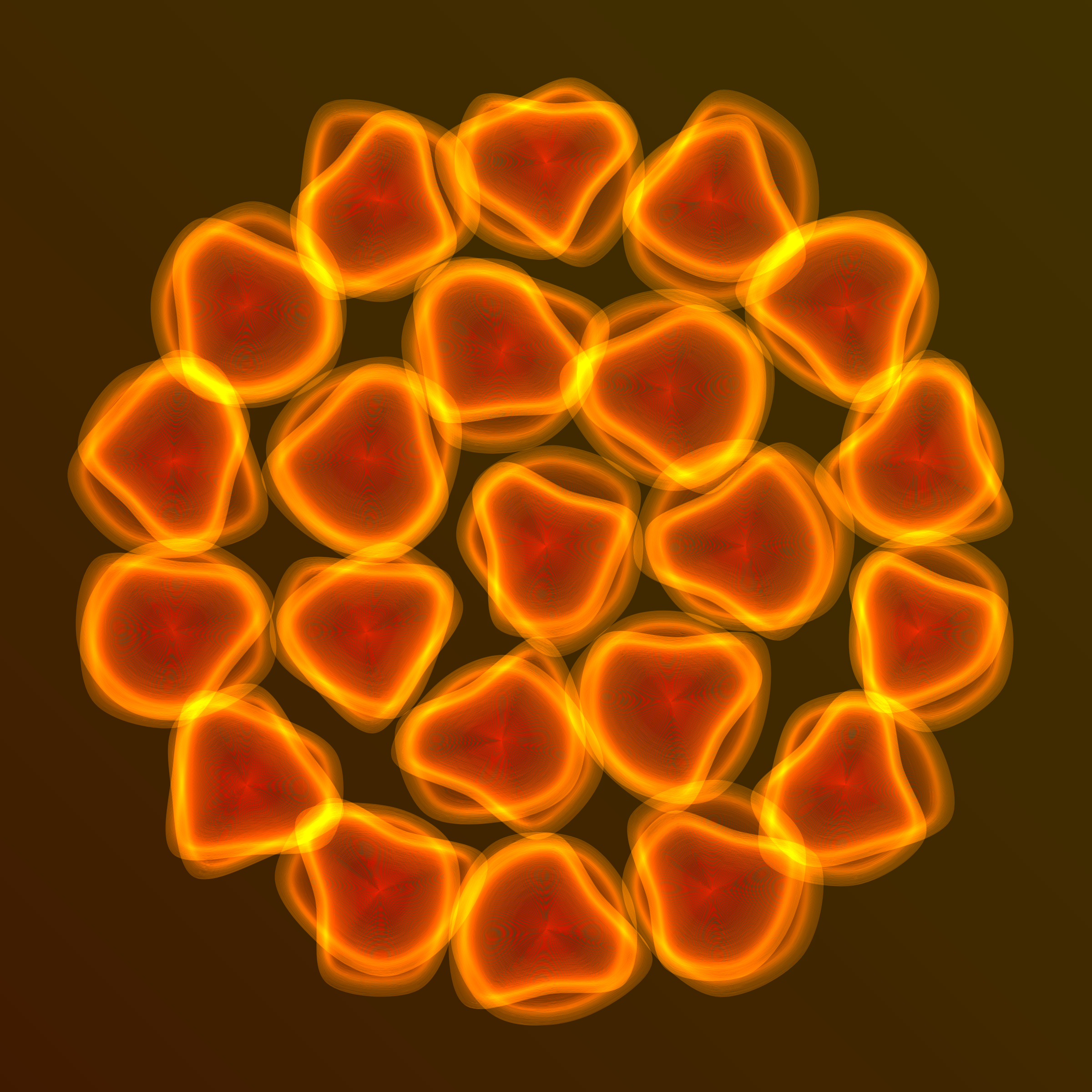 Art Blocks - Art Blocks v2 - Flowers #3153 - NFT # 116003153