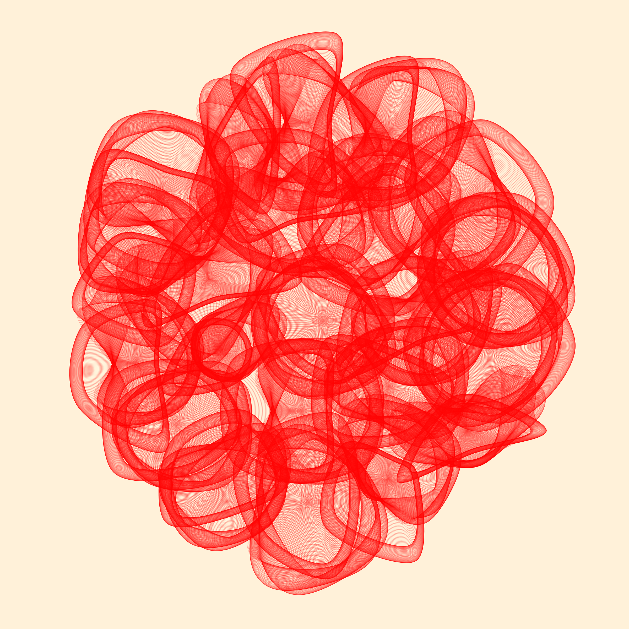 Art Blocks - Art Blocks v2 - Flowers #3158 - NFT # 116003158