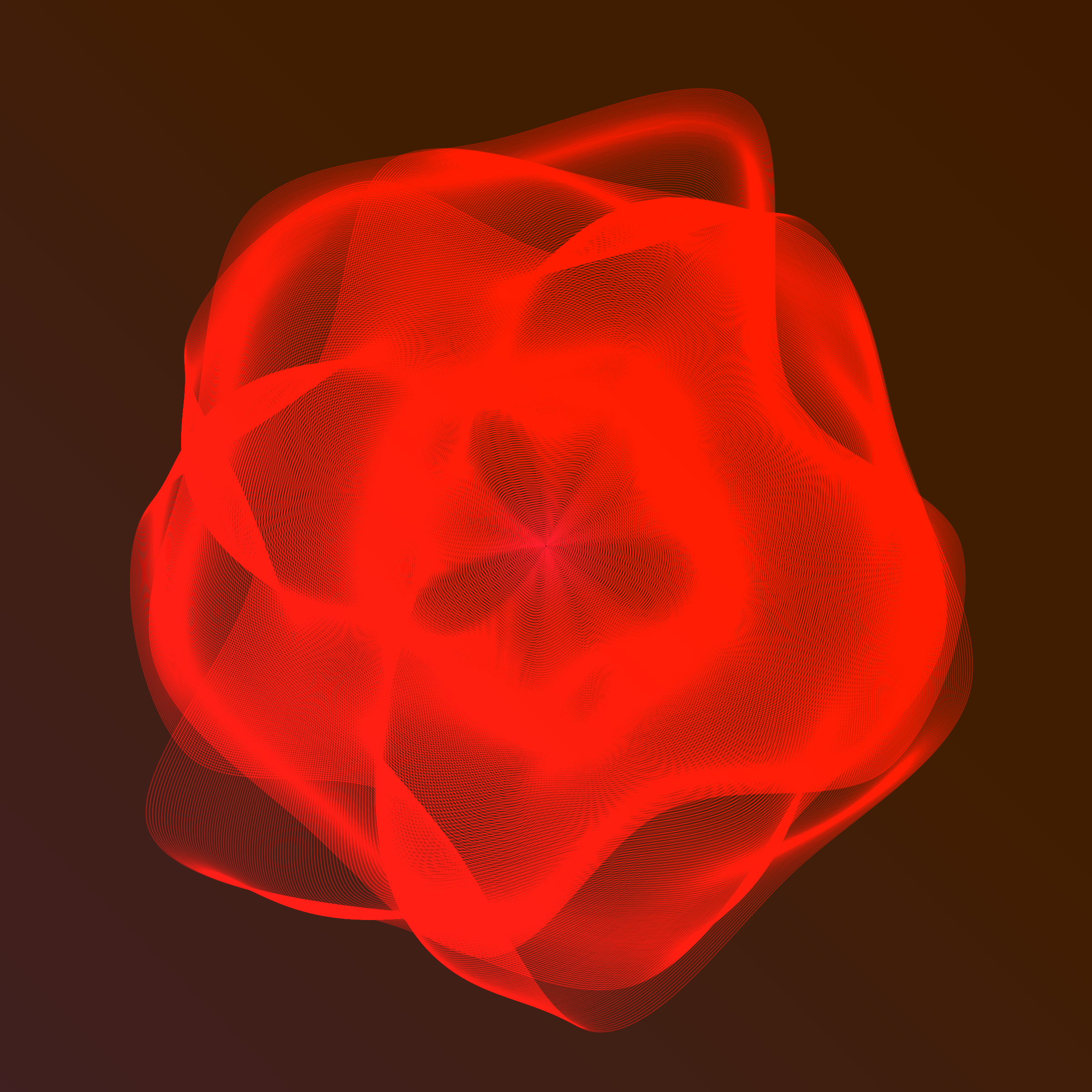 Art Blocks - Art Blocks v2 - Flowers #3168 - NFT # 116003168