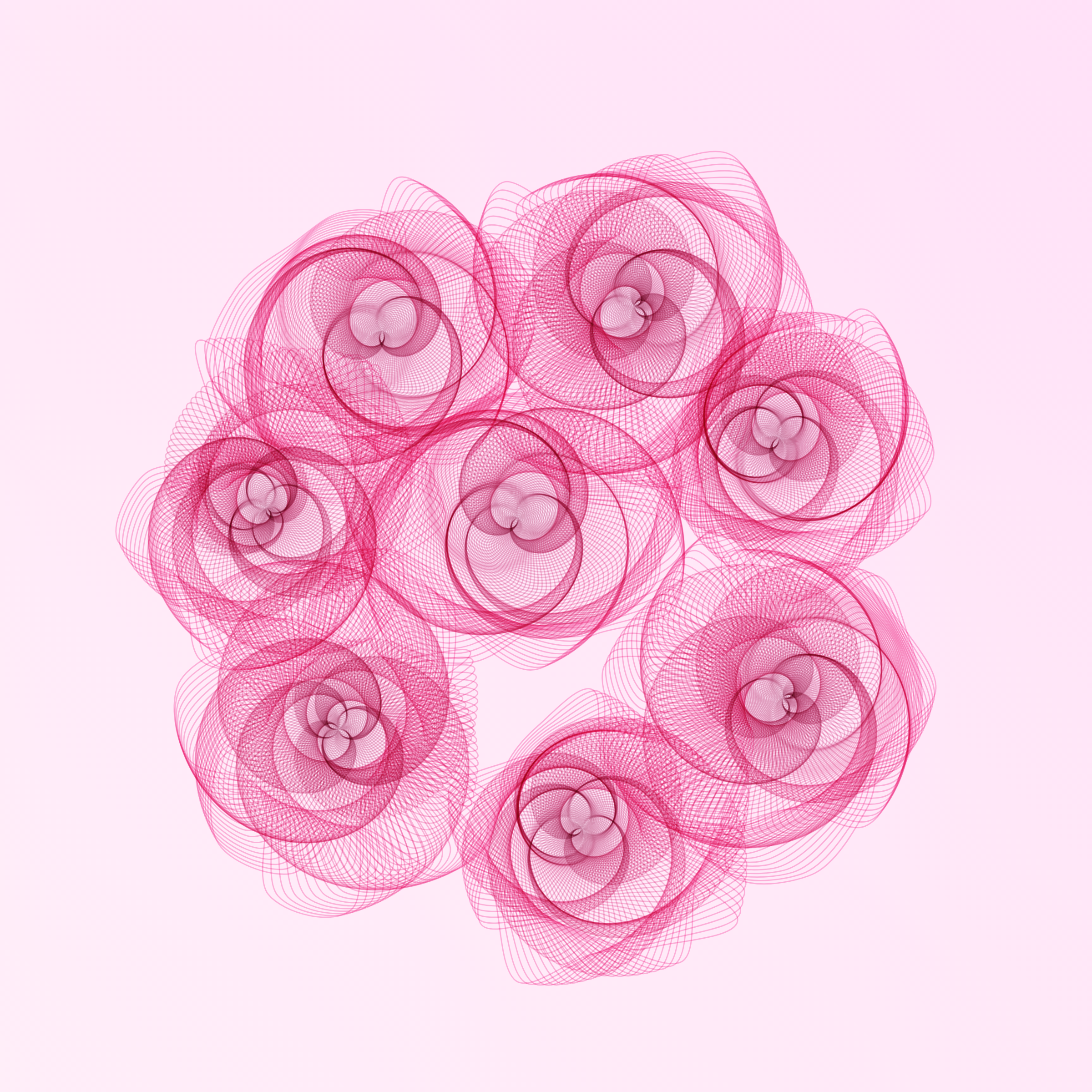 Art Blocks - Art Blocks v2 - Flowers #3178 - NFT # 116003178