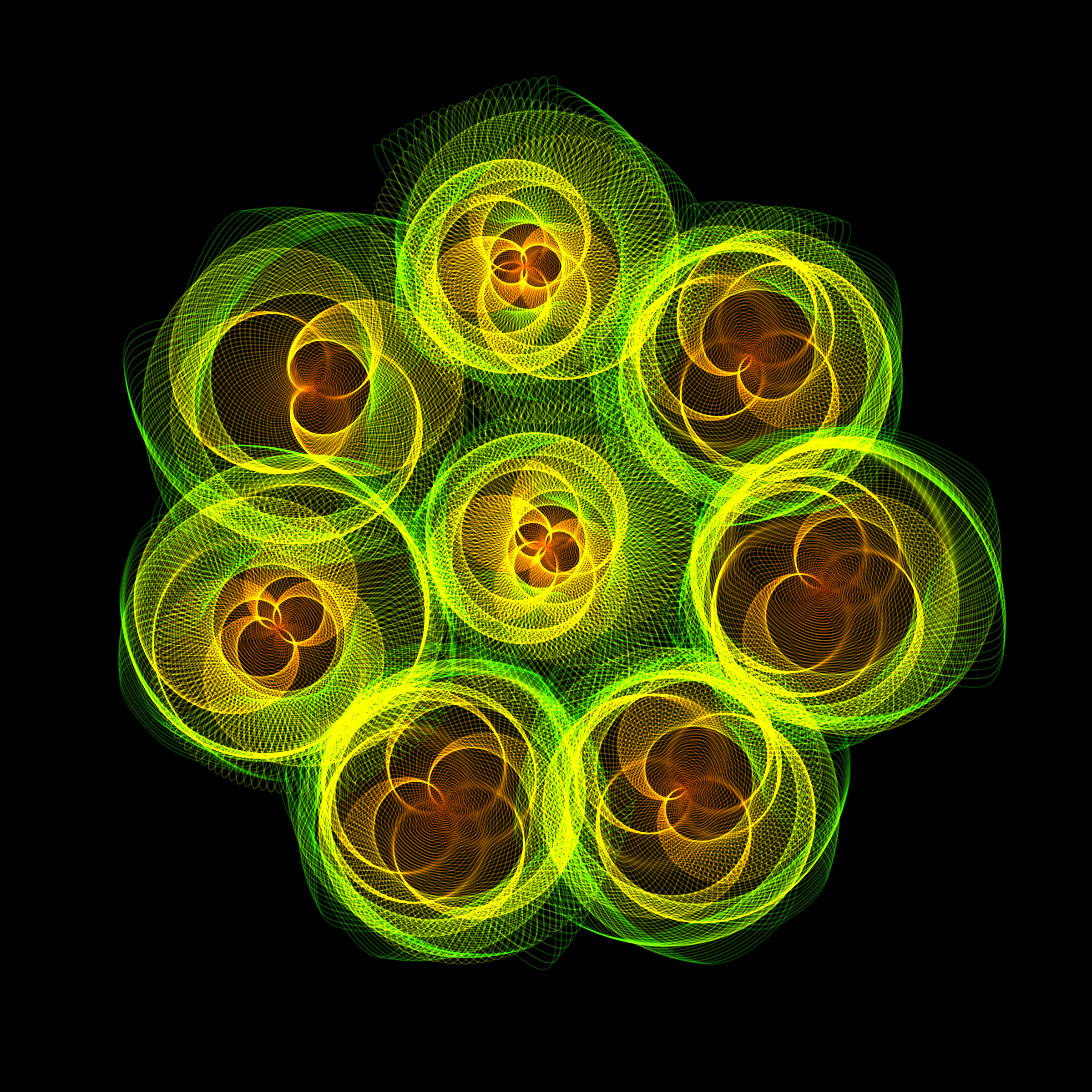 Art Blocks - Art Blocks v2 - Flowers #3179 - NFT # 116003179