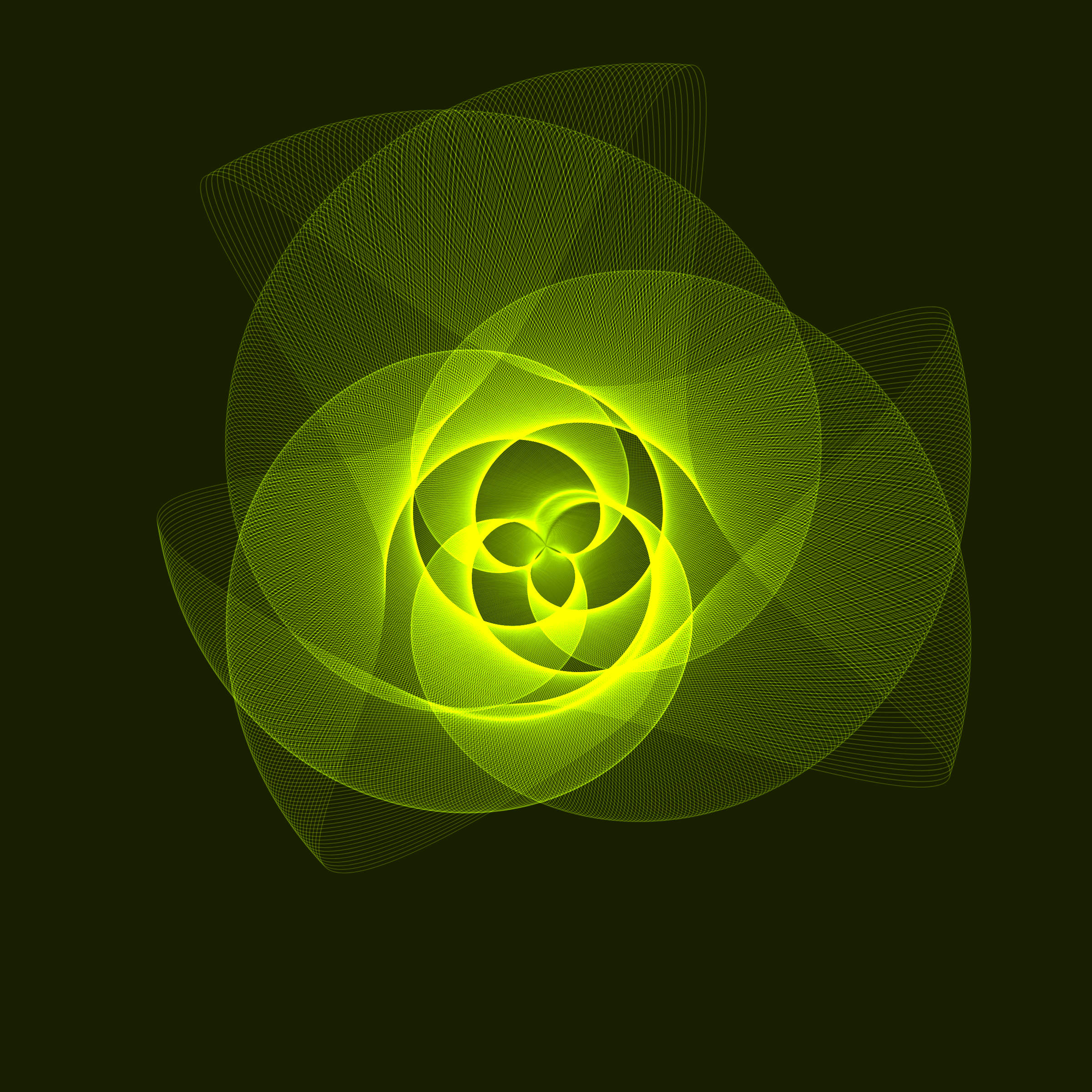 Art Blocks - Art Blocks v2 - Flowers #3182 - NFT # 116003182