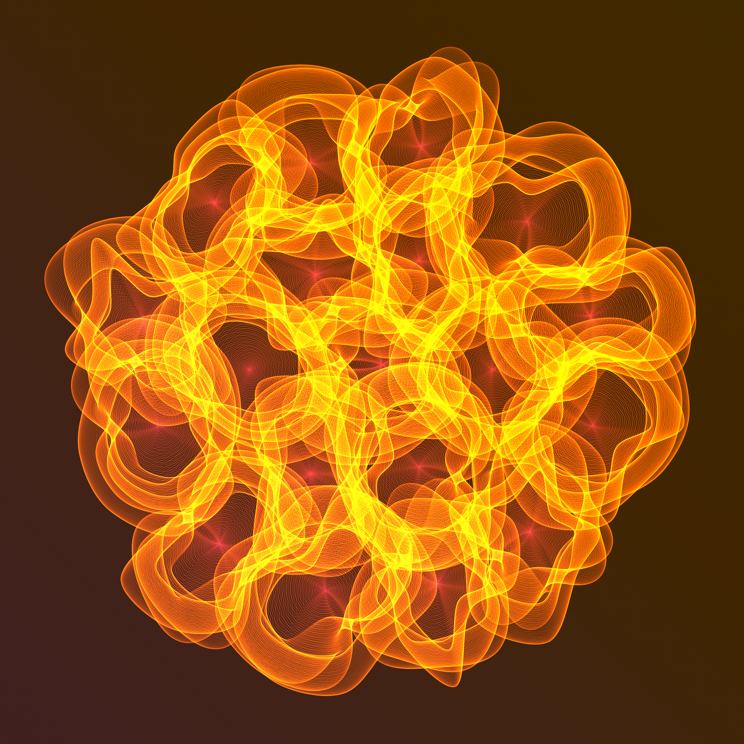 Art Blocks - Art Blocks v2 - Flowers #3185 - NFT # 116003185