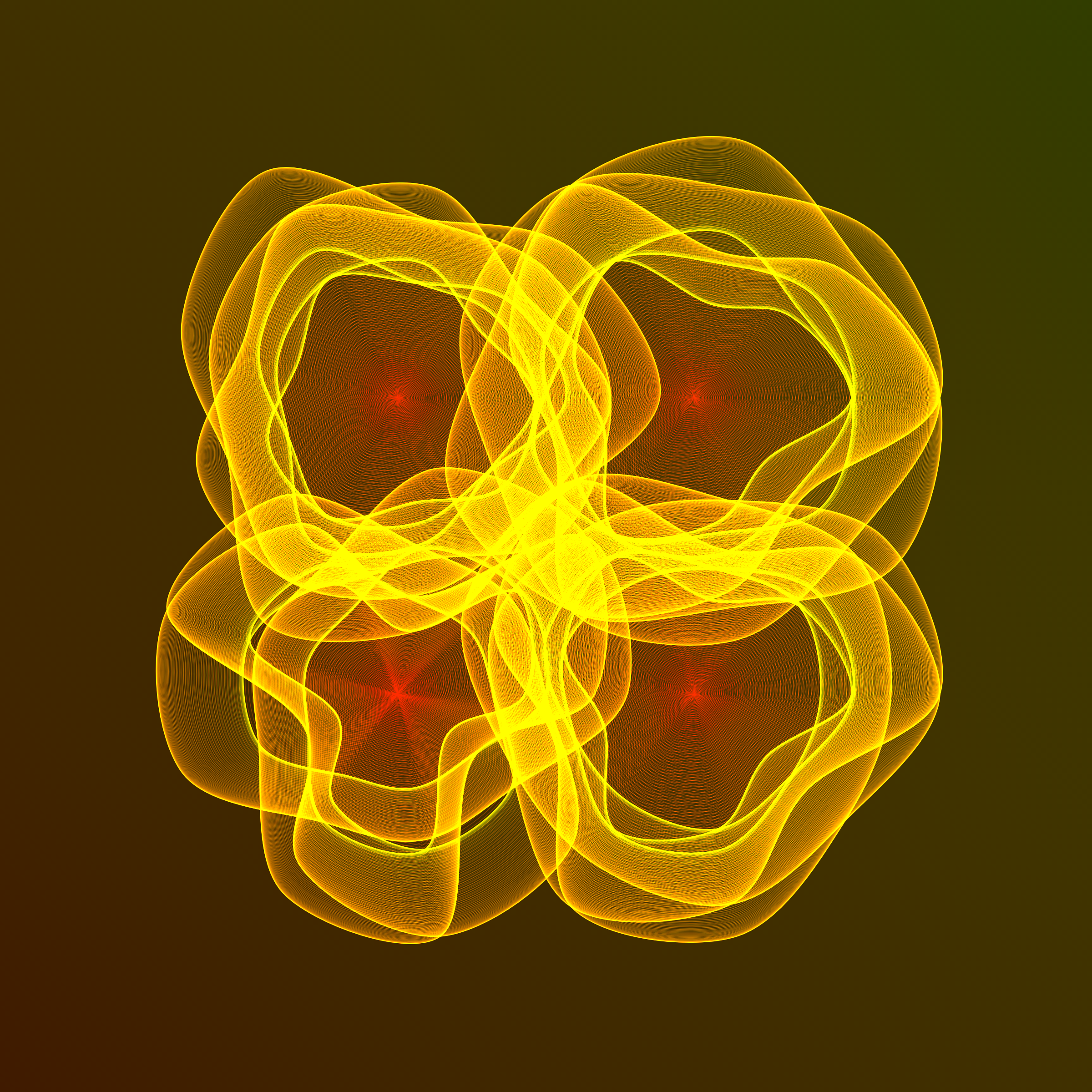 Art Blocks - Art Blocks v2 - Flowers #3186 - NFT # 116003186