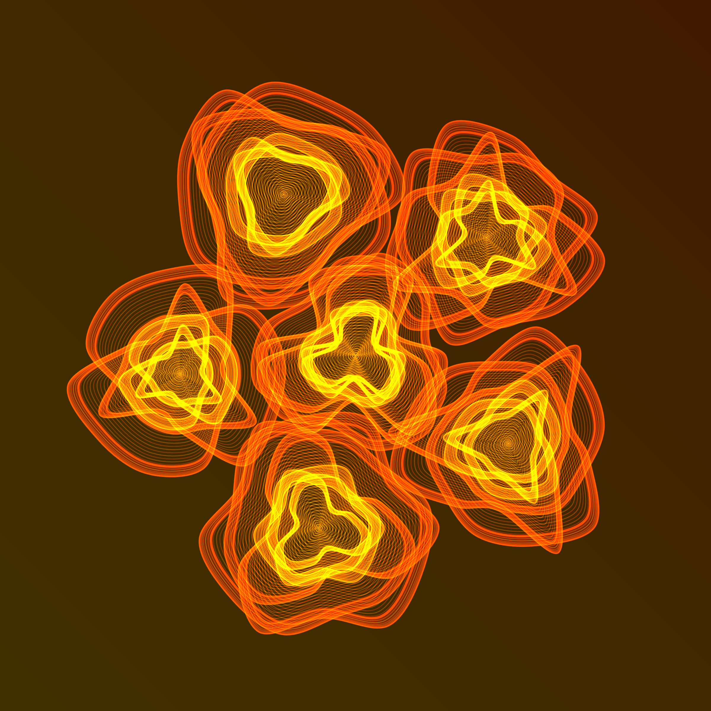 Art Blocks - Art Blocks v2 - Flowers #3187 - NFT # 116003187