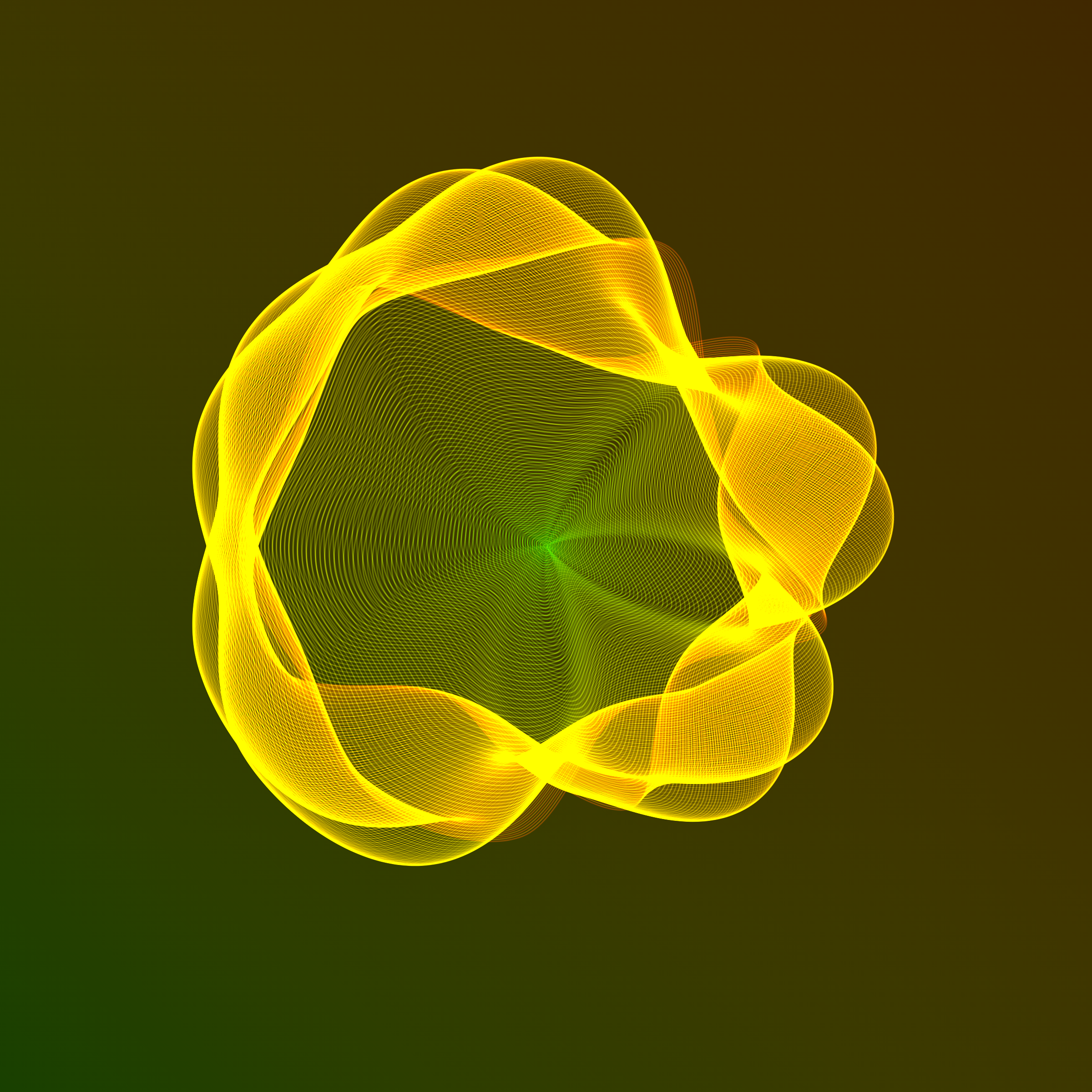 Art Blocks - Art Blocks v2 - Flowers #3189 - NFT # 116003189