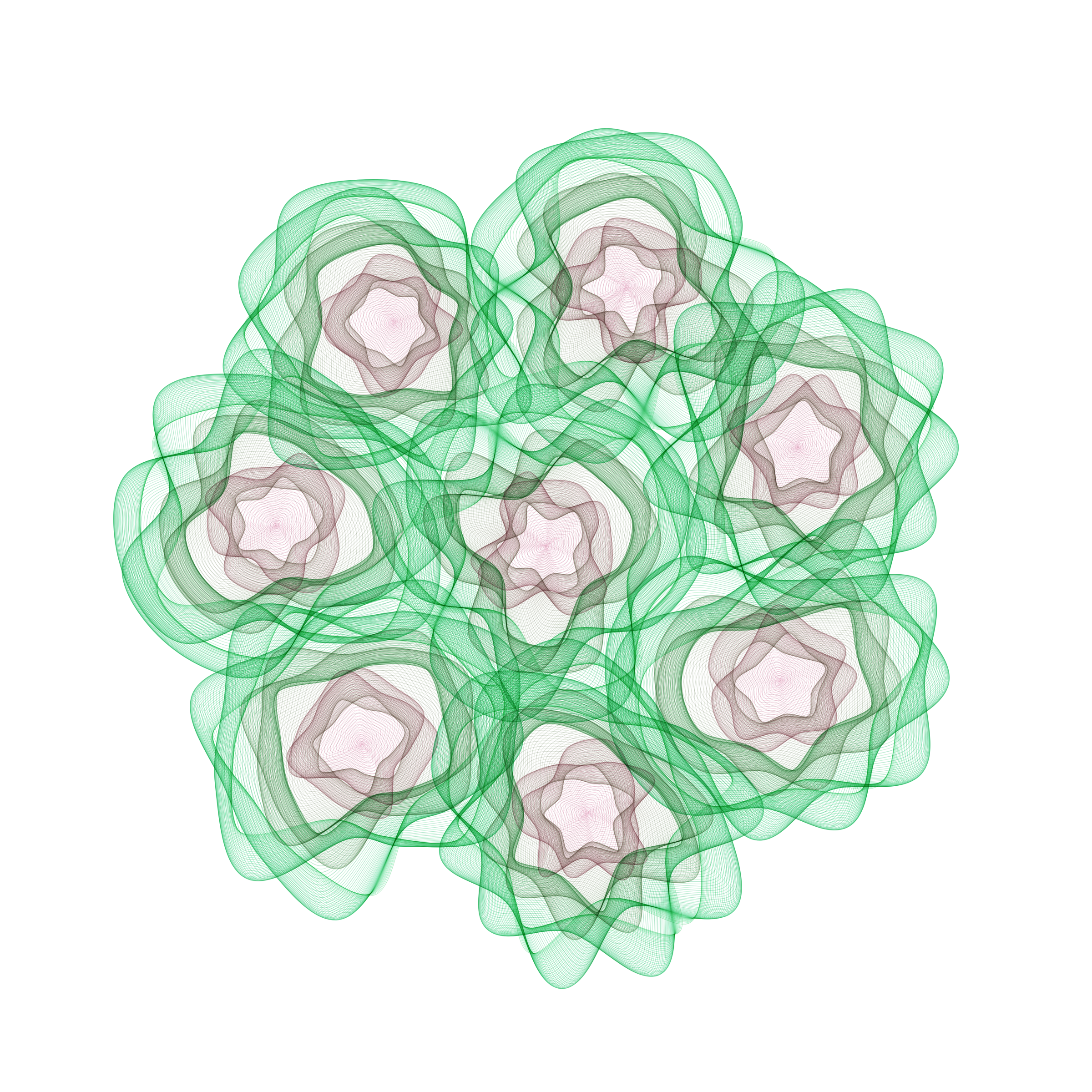 Art Blocks - Art Blocks v2 - Flowers #3192 - NFT # 116003192