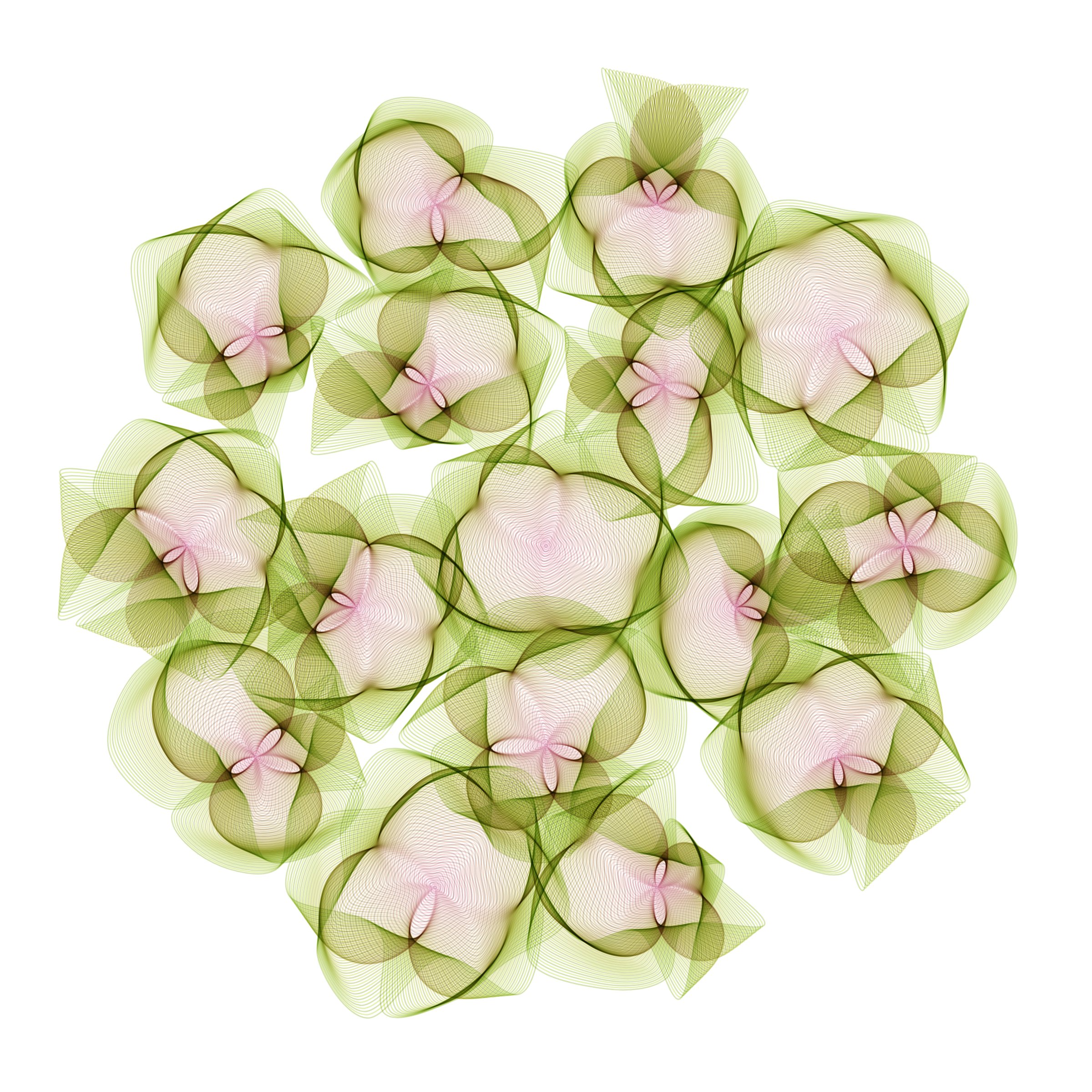 Art Blocks - Art Blocks v2 - Flowers #3209 - NFT # 116003209