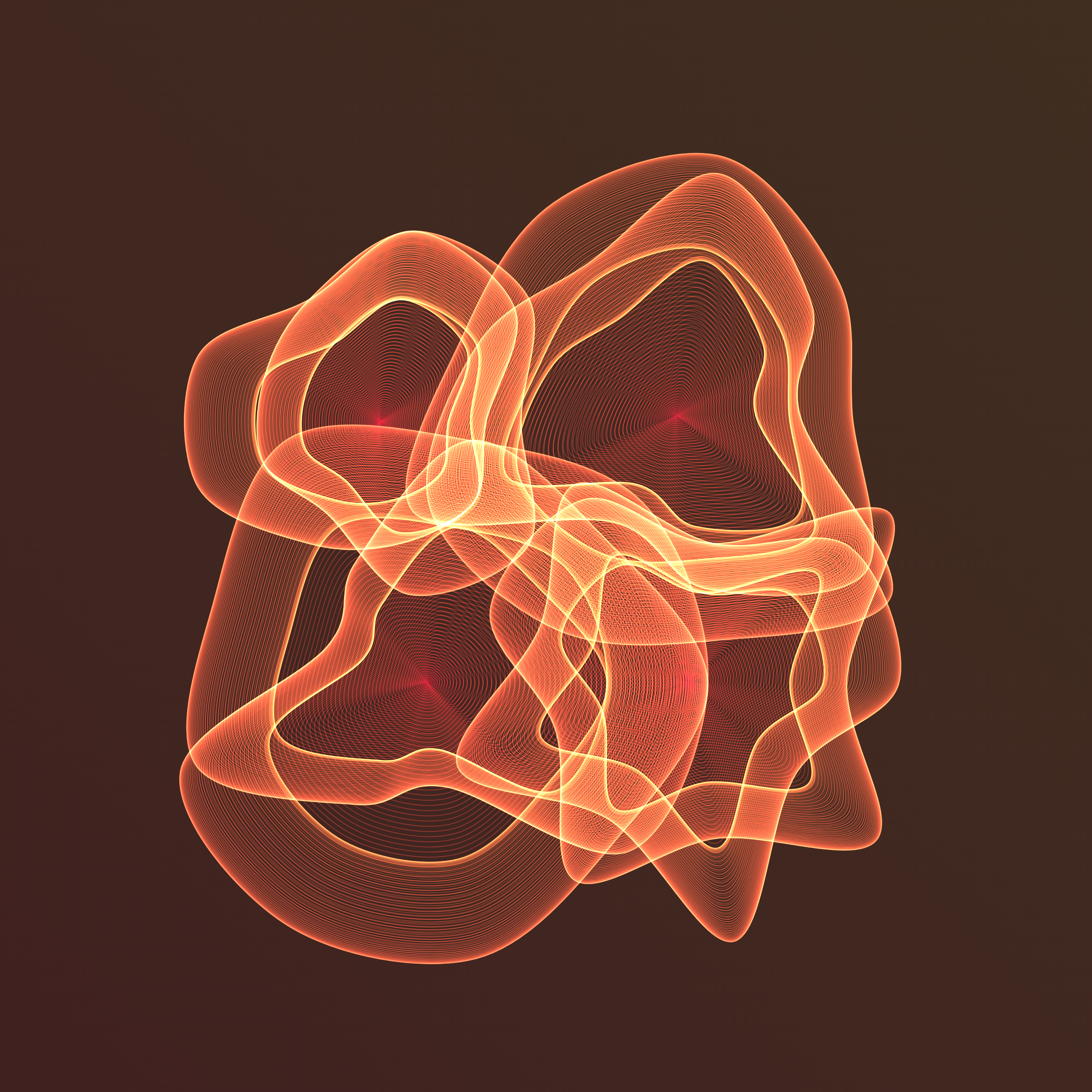 Art Blocks - Art Blocks v2 - Flowers #3210 - NFT # 116003210