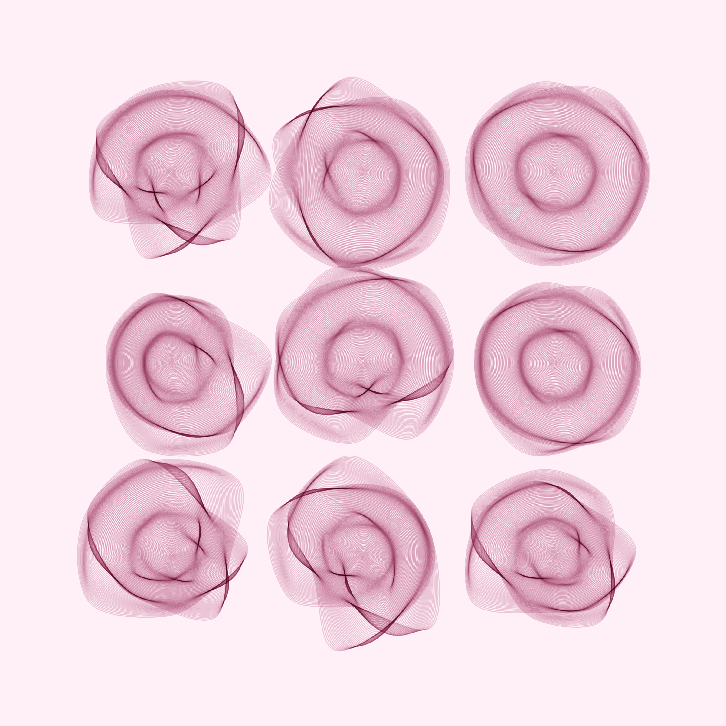 Art Blocks - Art Blocks v2 - Flowers #3212 - NFT # 116003212