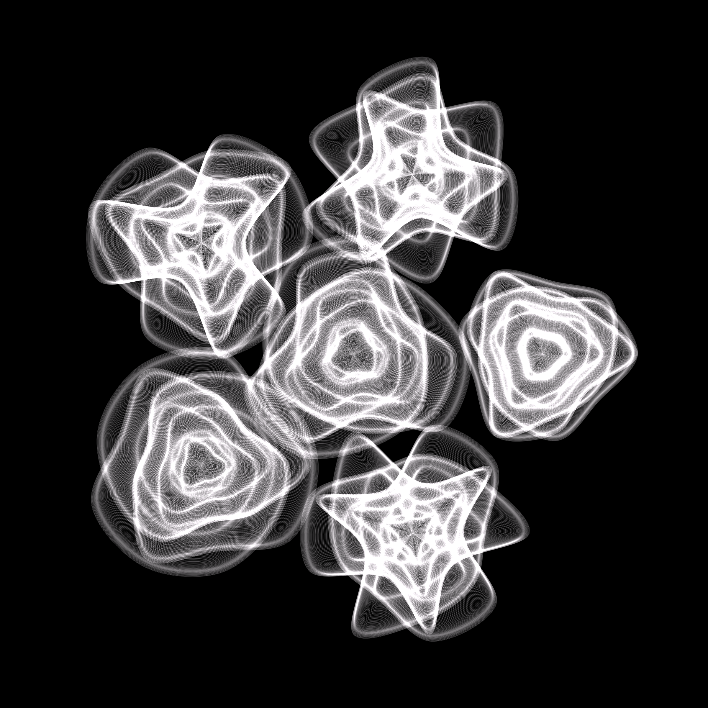 Art Blocks - Art Blocks v2 - Flowers #3213 - NFT # 116003213