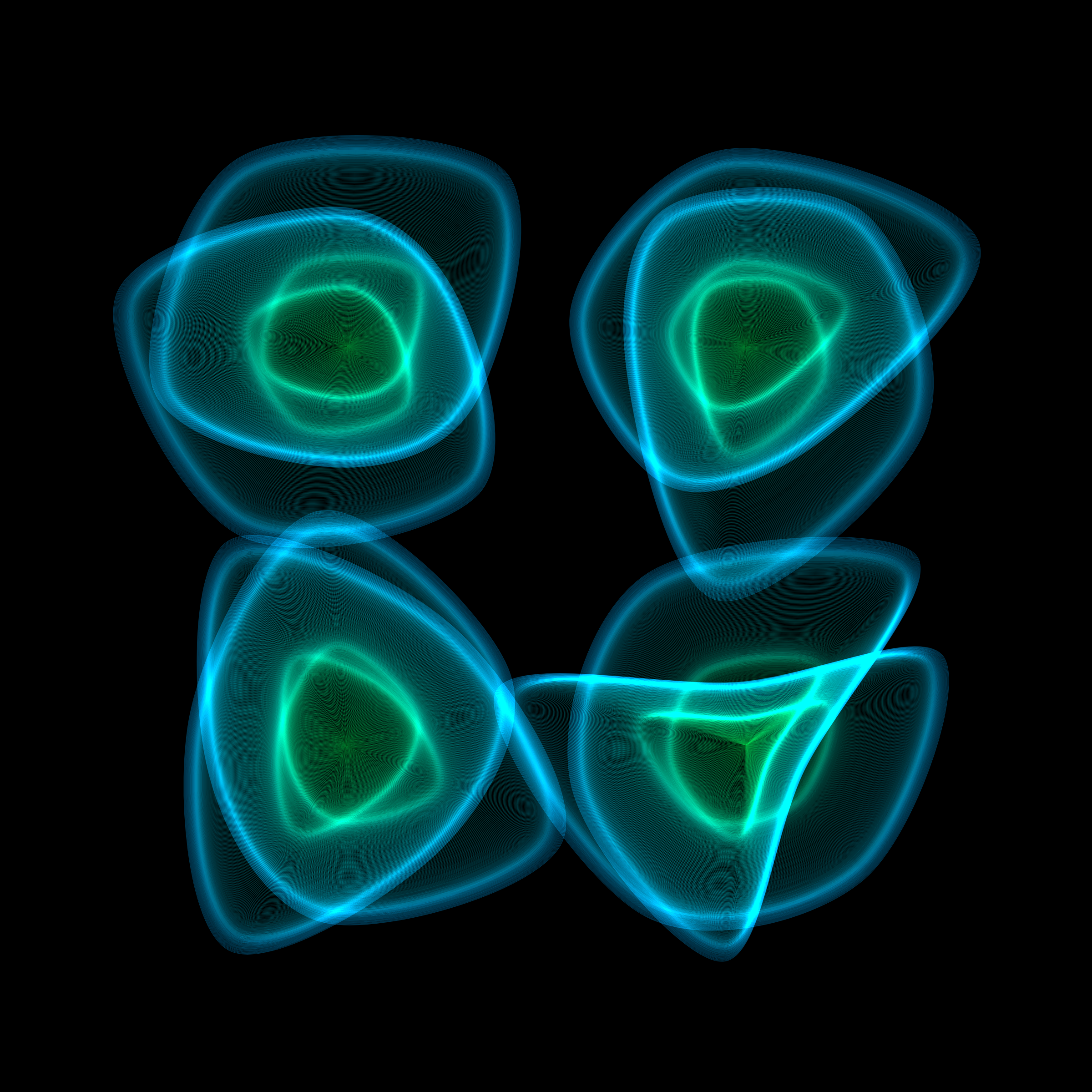 Art Blocks - Art Blocks v2 - Flowers #3214 - NFT # 116003214