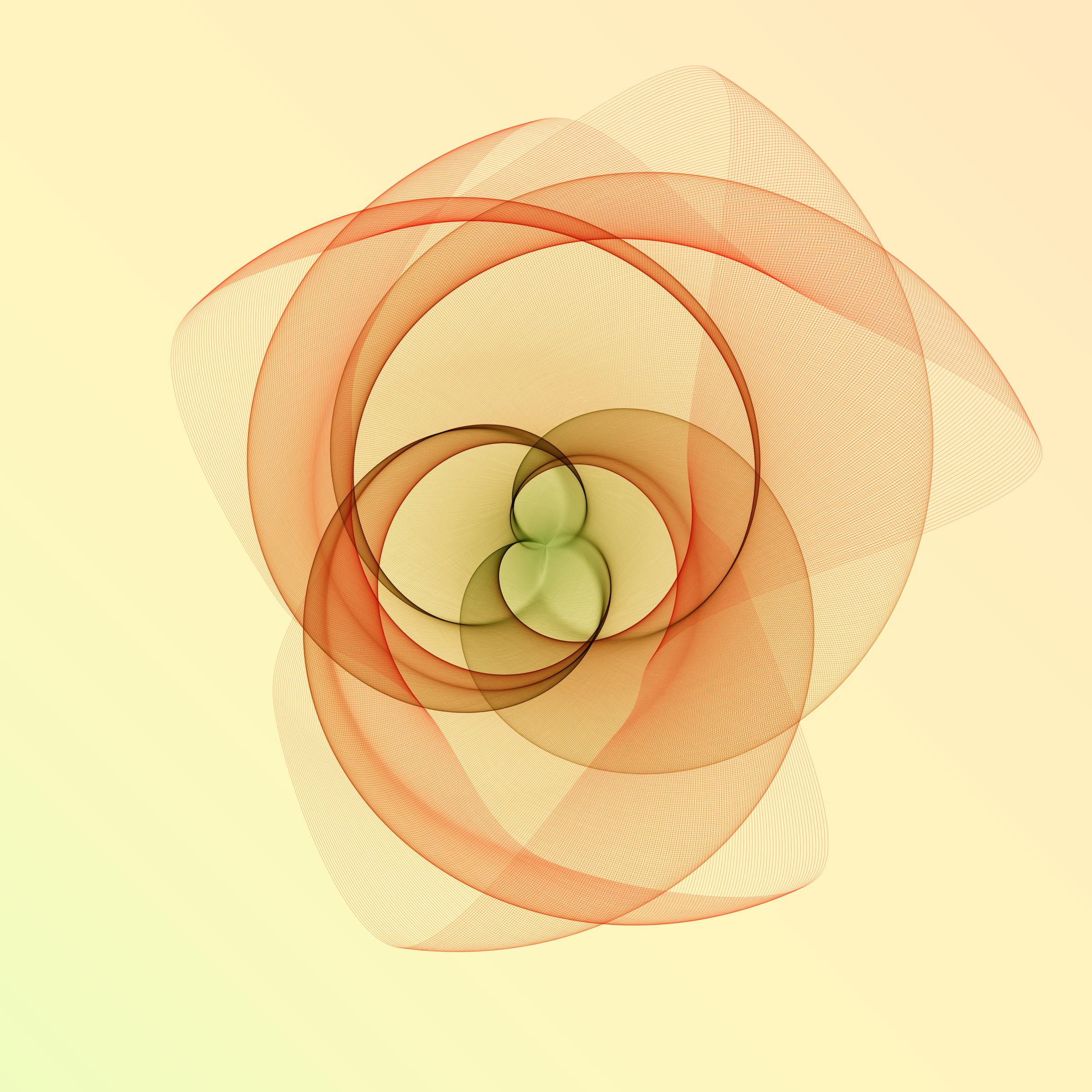 Art Blocks - Art Blocks v2 - Flowers #3216 - NFT # 116003216