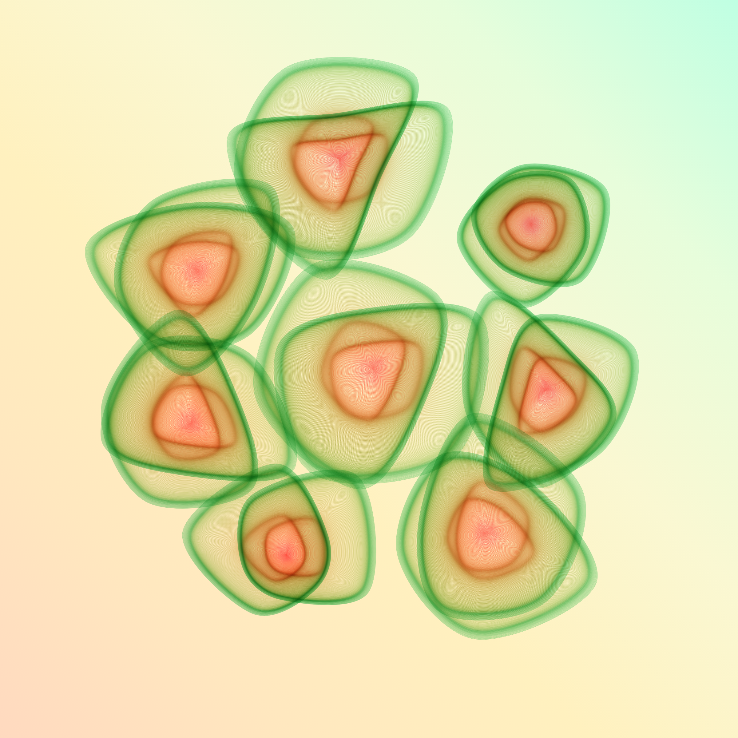 Art Blocks - Art Blocks v2 - Flowers #3225 - NFT # 116003225