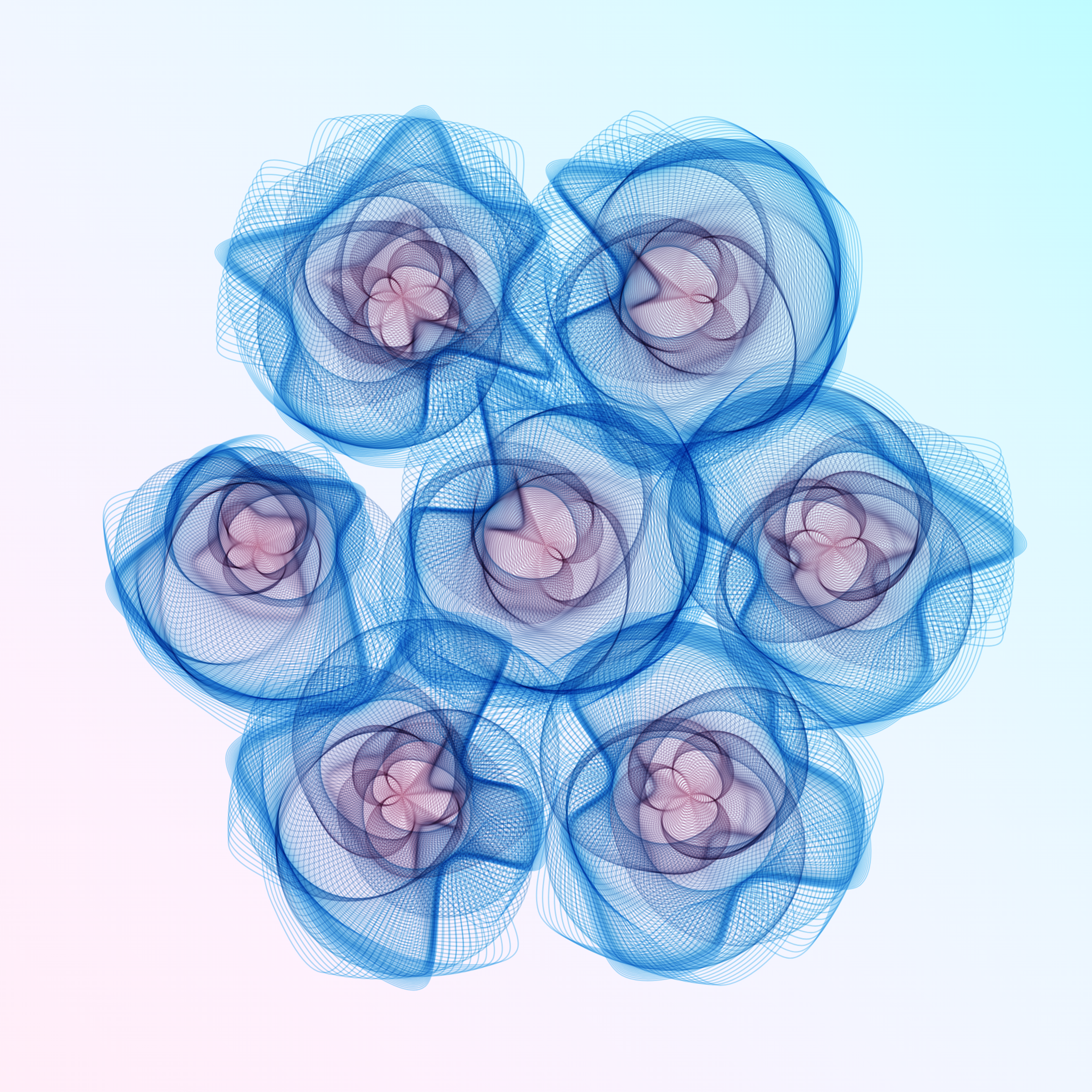 Art Blocks - Art Blocks v2 - Flowers #3226 - NFT # 116003226