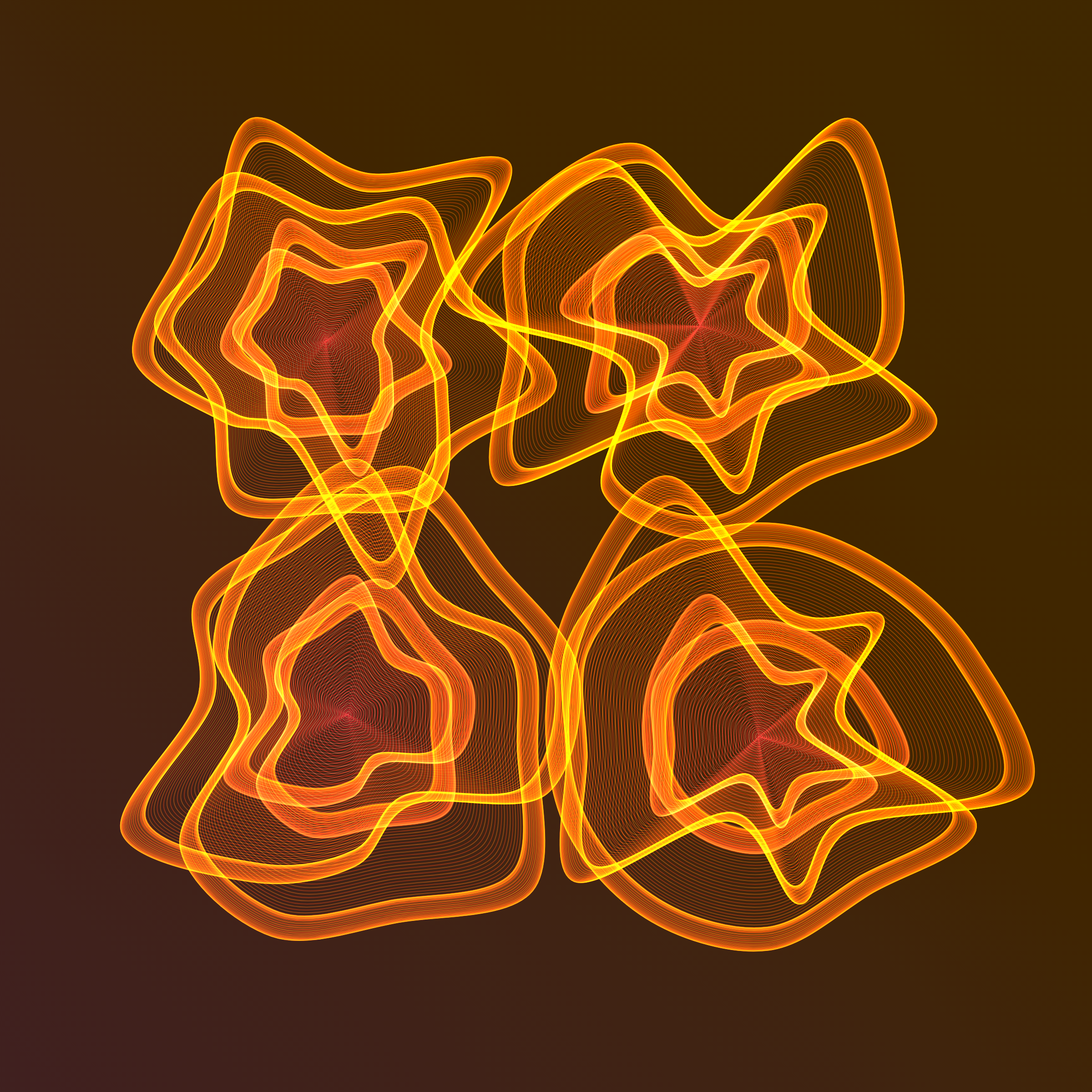 Art Blocks - Art Blocks v2 - Flowers #3229 - NFT # 116003229