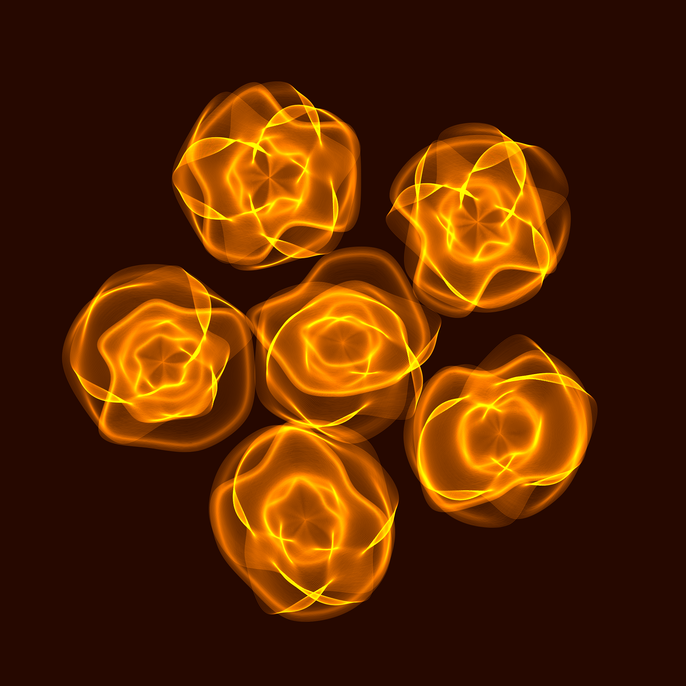 Art Blocks - Art Blocks v2 - Flowers #3231 - NFT # 116003231